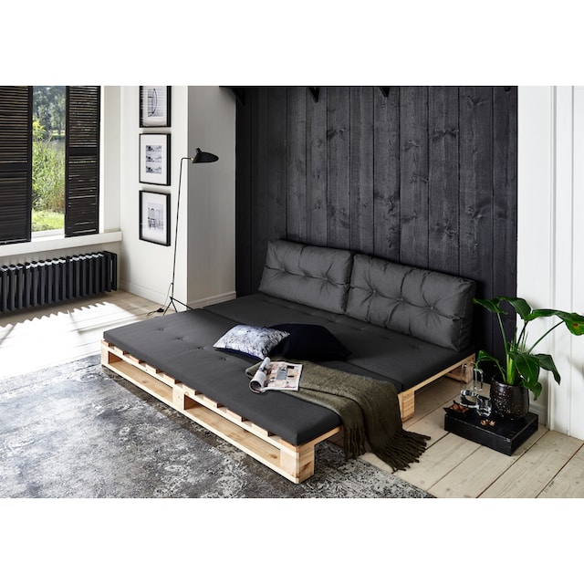 ATLANTIC home collection Loungesofa, Palettensofa, inklusive Bettfunktion  bestellen | BAUR