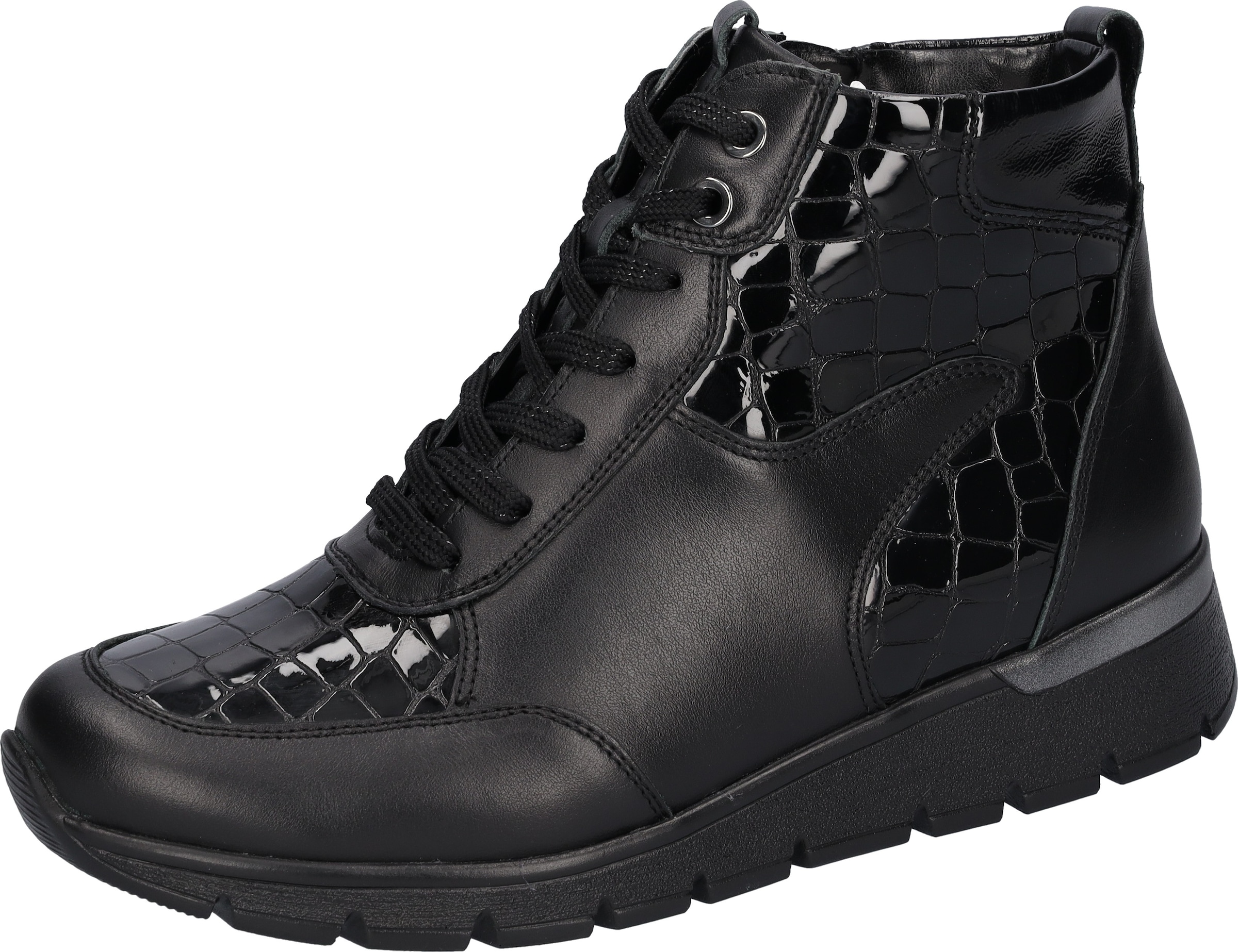 Schnürboots »K-RAMONA«, Stiefelette, Bequemschuh mit Innenreißverschluss, K-Weite