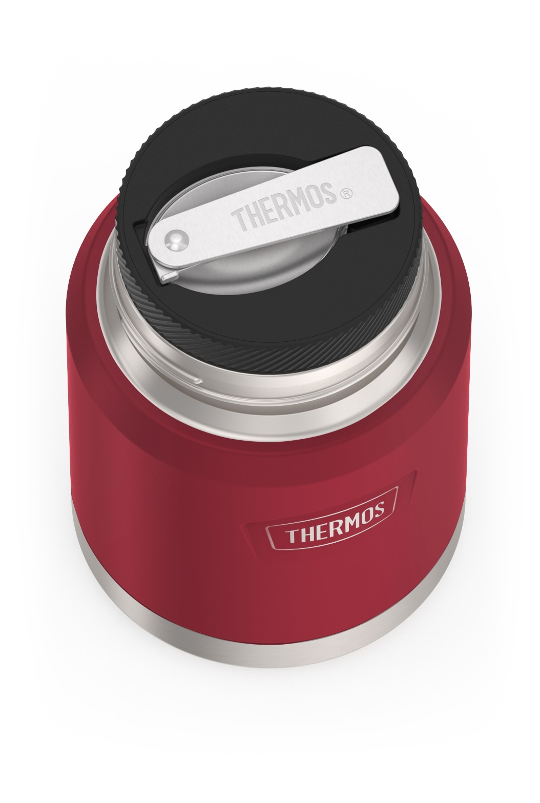 THERMOS Thermobehälter »ICON FOOD JAR, Thermobehälter für Essen, spülmaschinenfest« 1 Stk. tlg. 0,47l, 10h heiß & 24h kalt, dicht & auslaufsicher, mit Löffel