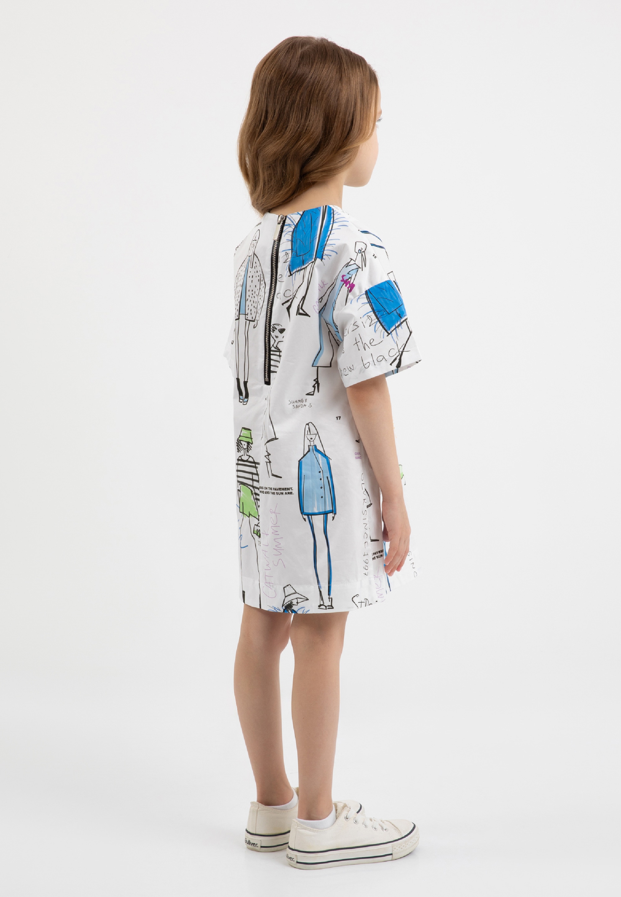 Gulliver Jerseykleid, mit tollem Alloverdruck