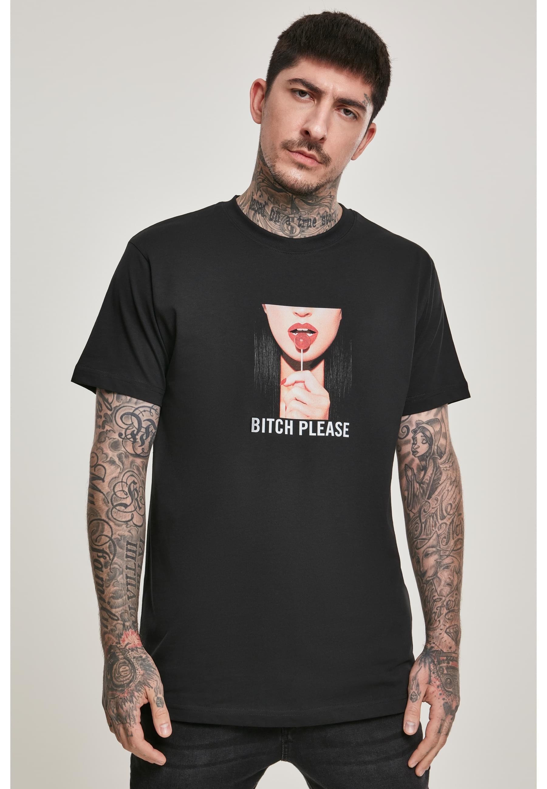 MisterTee T-Shirt »MisterTee Herren Bitch Please Tee«, (1 tlg.)