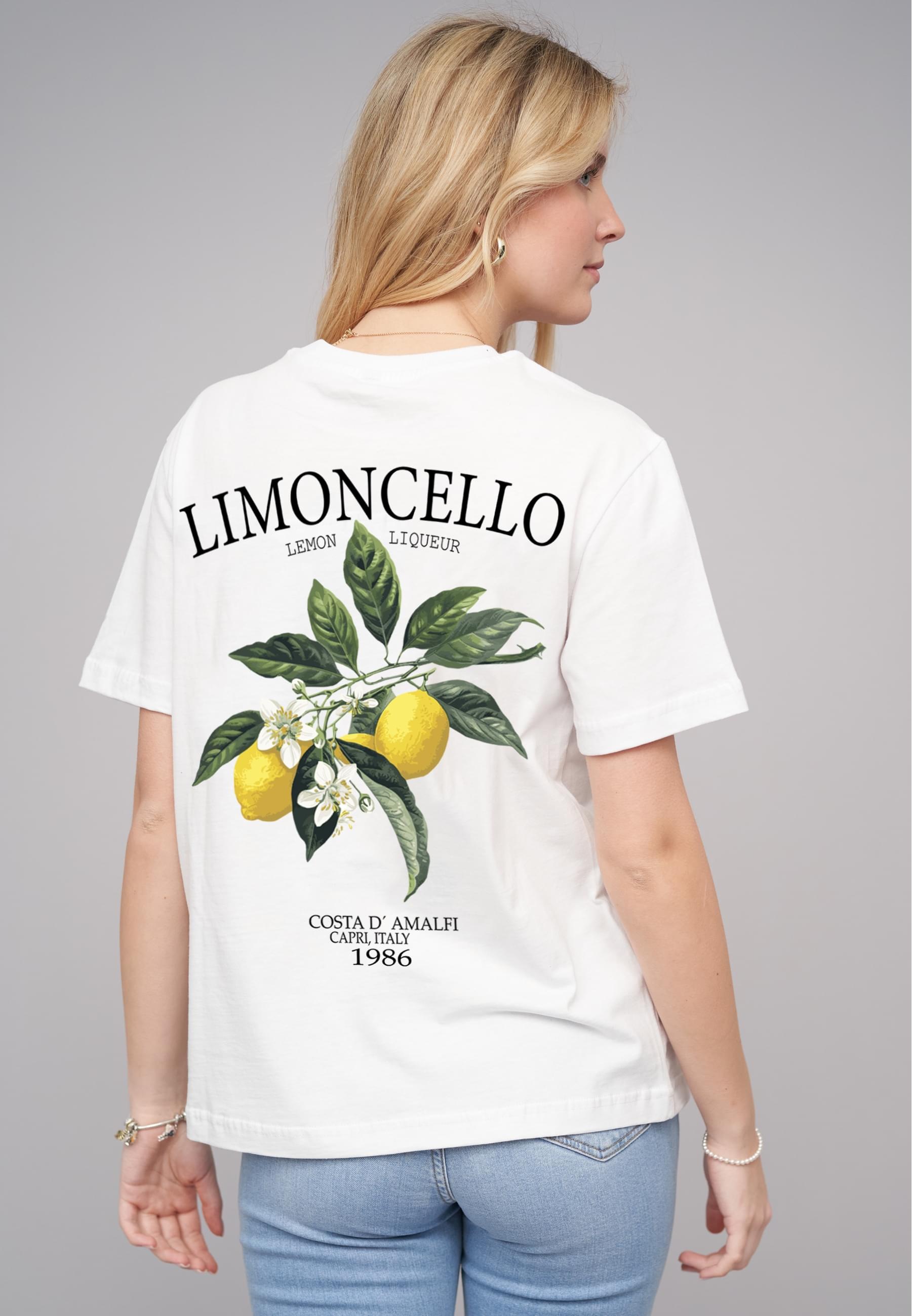 CLOUD 5IVE T-Shirt »CLOUD 5IVE Ladies 77 Limoncello White Tee« 1 Stk.