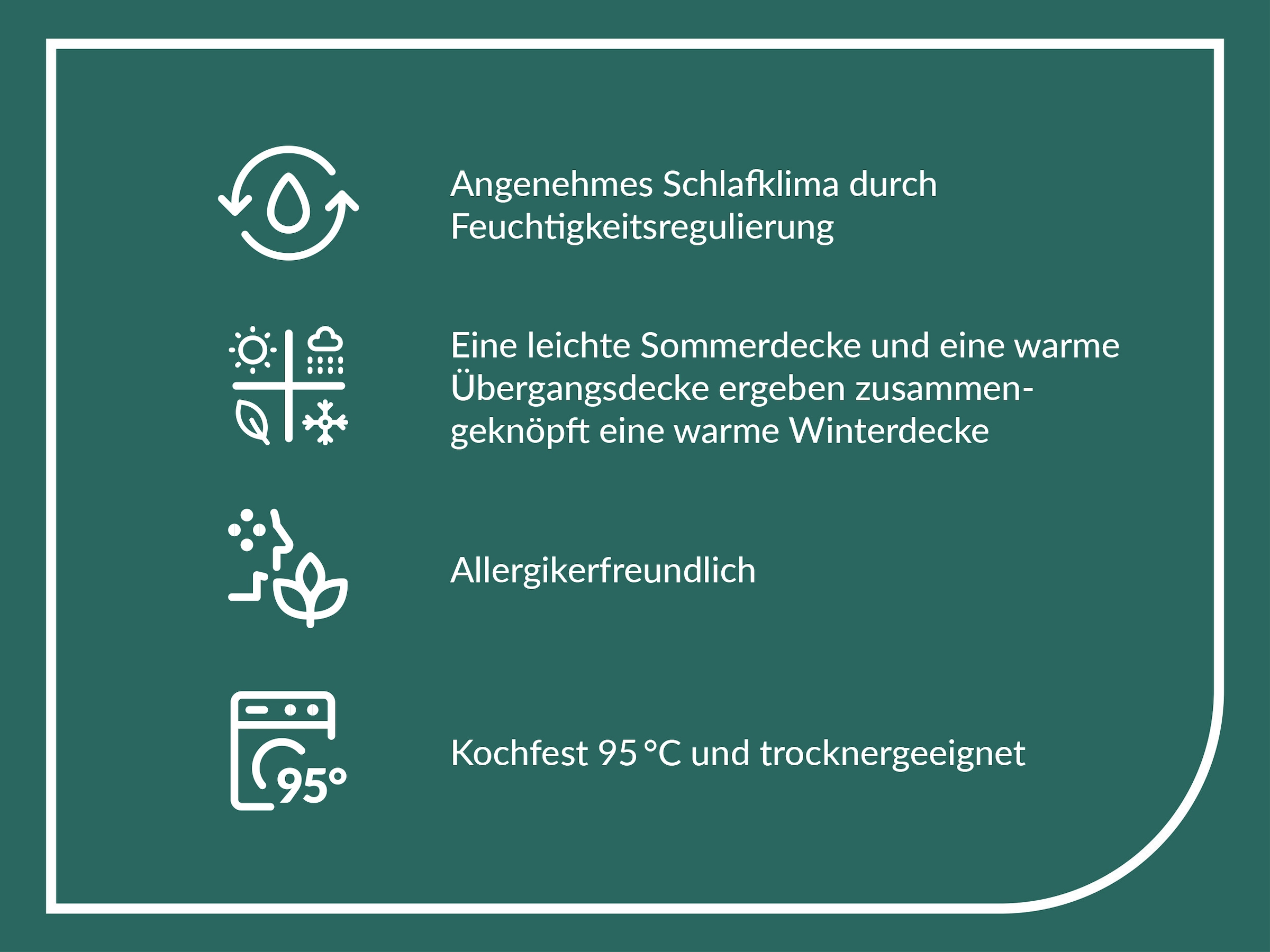 fan Baumwollbettdecke »Kansas, Bettdecken für Sommer und Winter, Decke« 4-Jahreszeiten Füllung 100% Baumwolle 1 Stk. tlg. Bettdecke 135x200 cm, 155x220 cm und weiteren Größen, Made in Germany