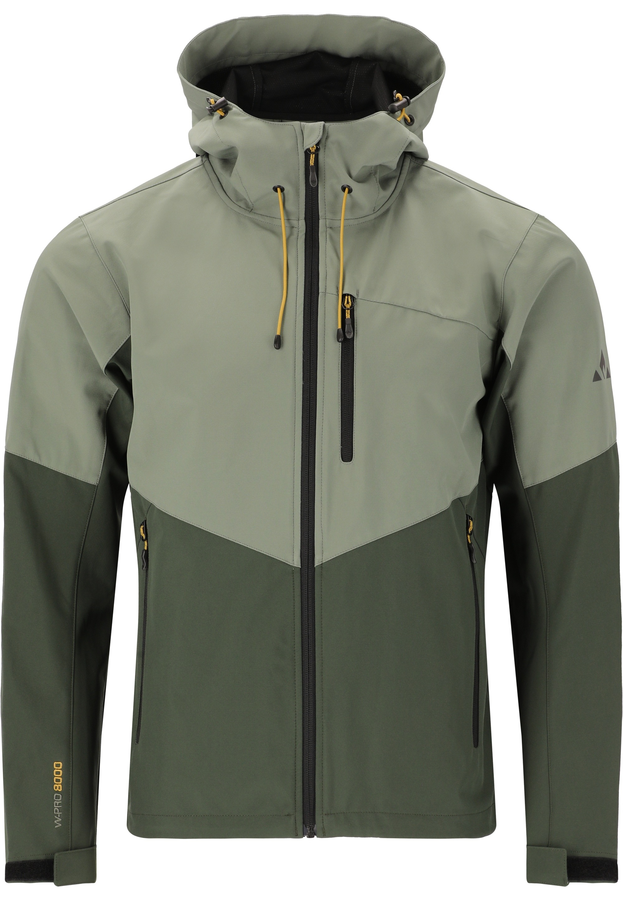 Softshelljacke WHISTLER "Rodney V2", Herren, Gr. 4XL, tannengrün, 100% Polyester, mehrfarbig, unifarben, normal, ohne Ausschnitt, Jacken Softshelljacke, in atmungsaktiver Qualität 2