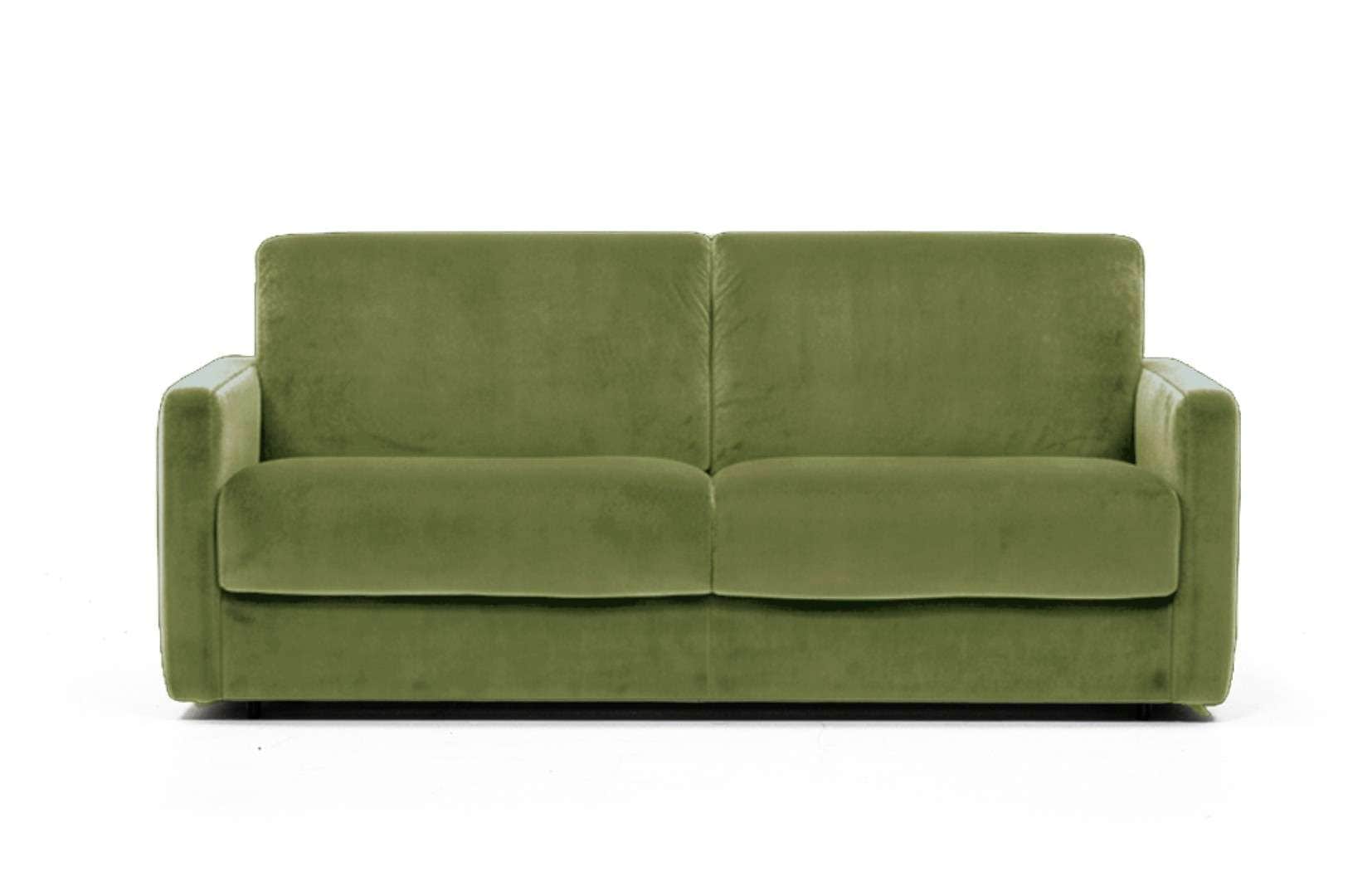 Egoitaliano Schlafsofa »Moby Designsofa - 2-Sitzer mit Dauerschlaffunktion« Made in Italy, Luxus-Microfaser & hoher Liegekomfort, 140x190 cm