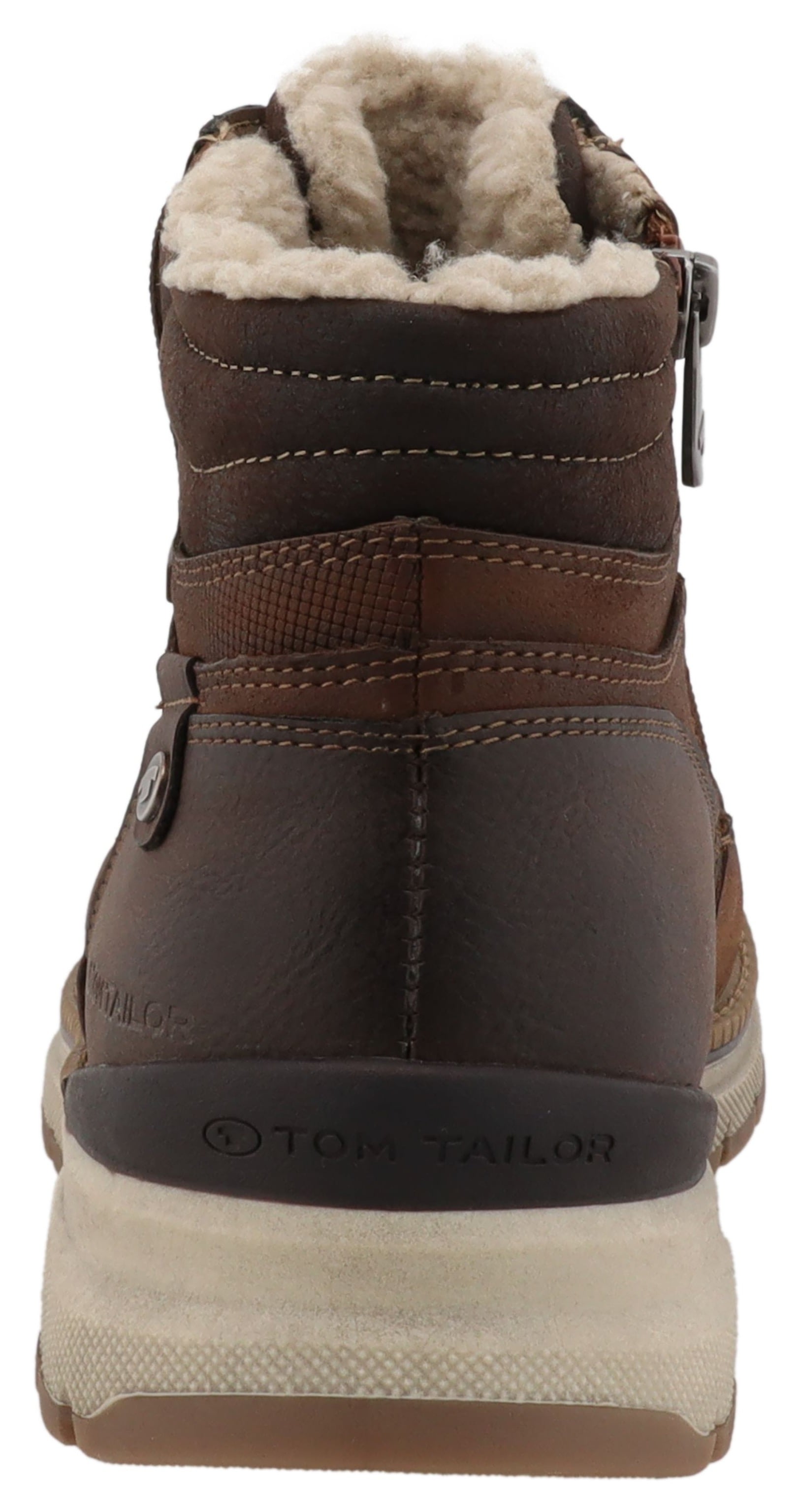 TOM TAILOR Winterboots, mit Innenreißverschluss