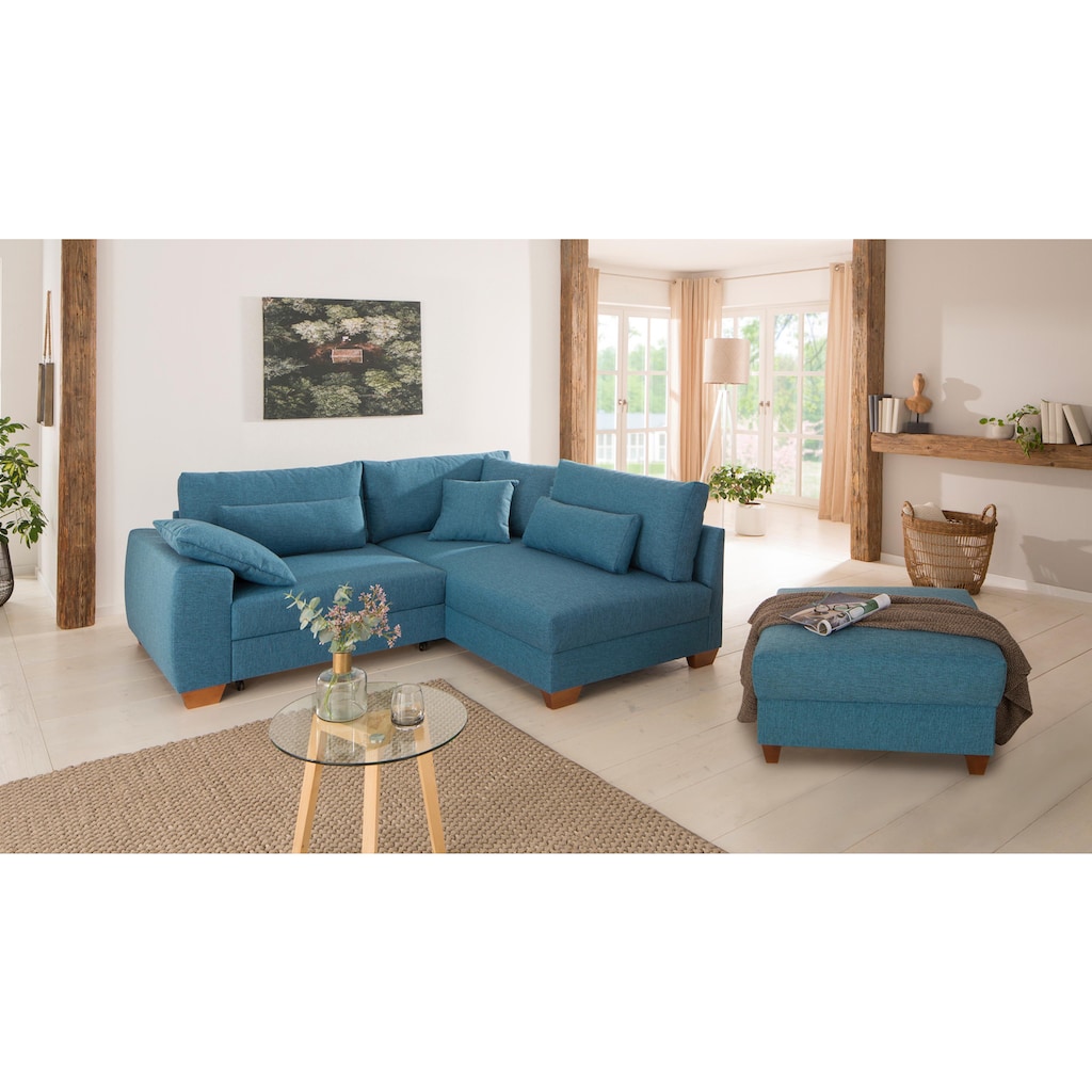 Home affaire Polsterhocker, auch in Aqua Clean und Cord