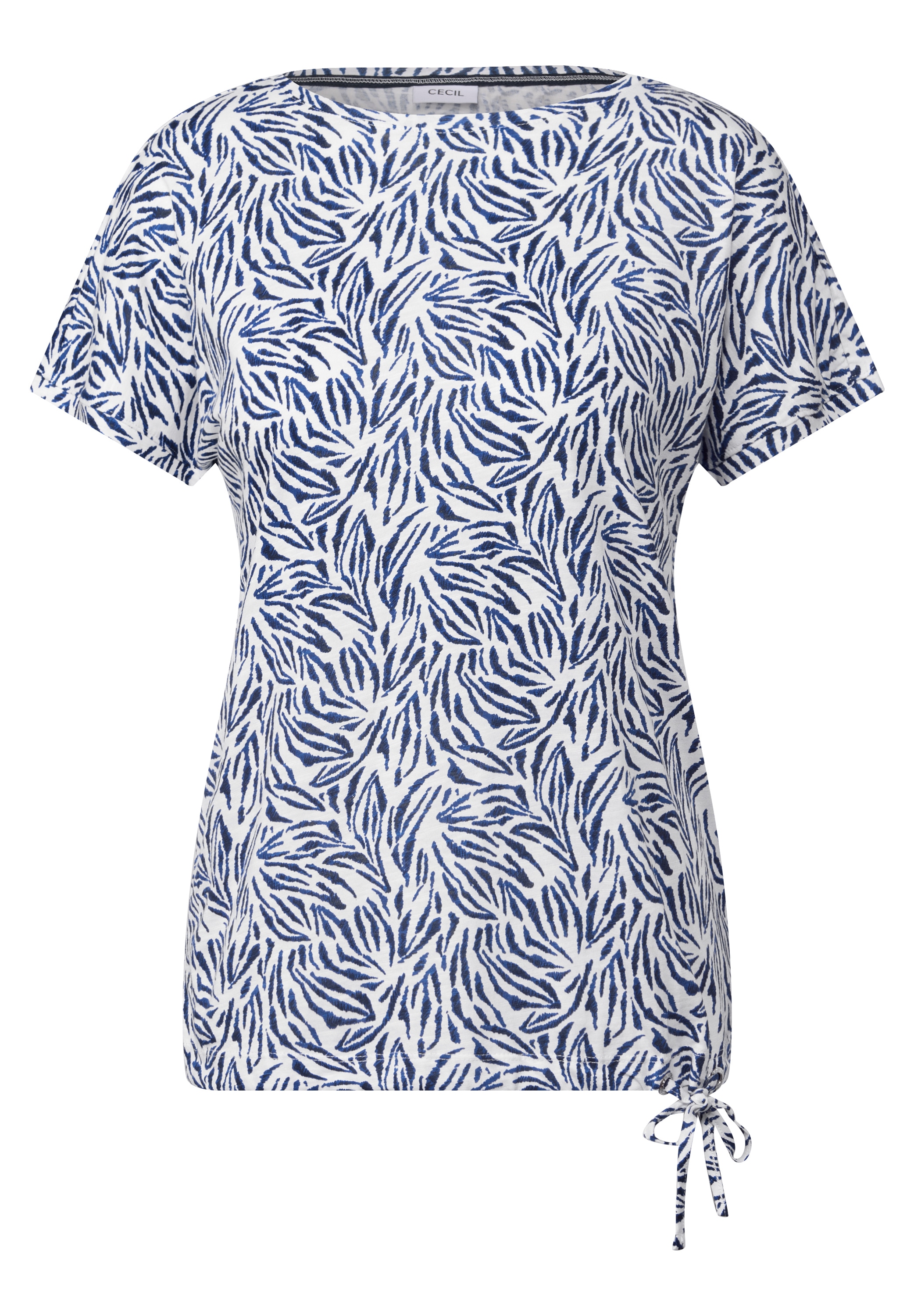 Cecil Print-Shirt, aus Baumwolle mit Stretchante