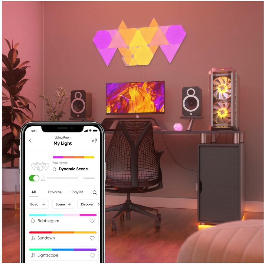 nanoleaf LED Panel »Shapes Triangles Mini«