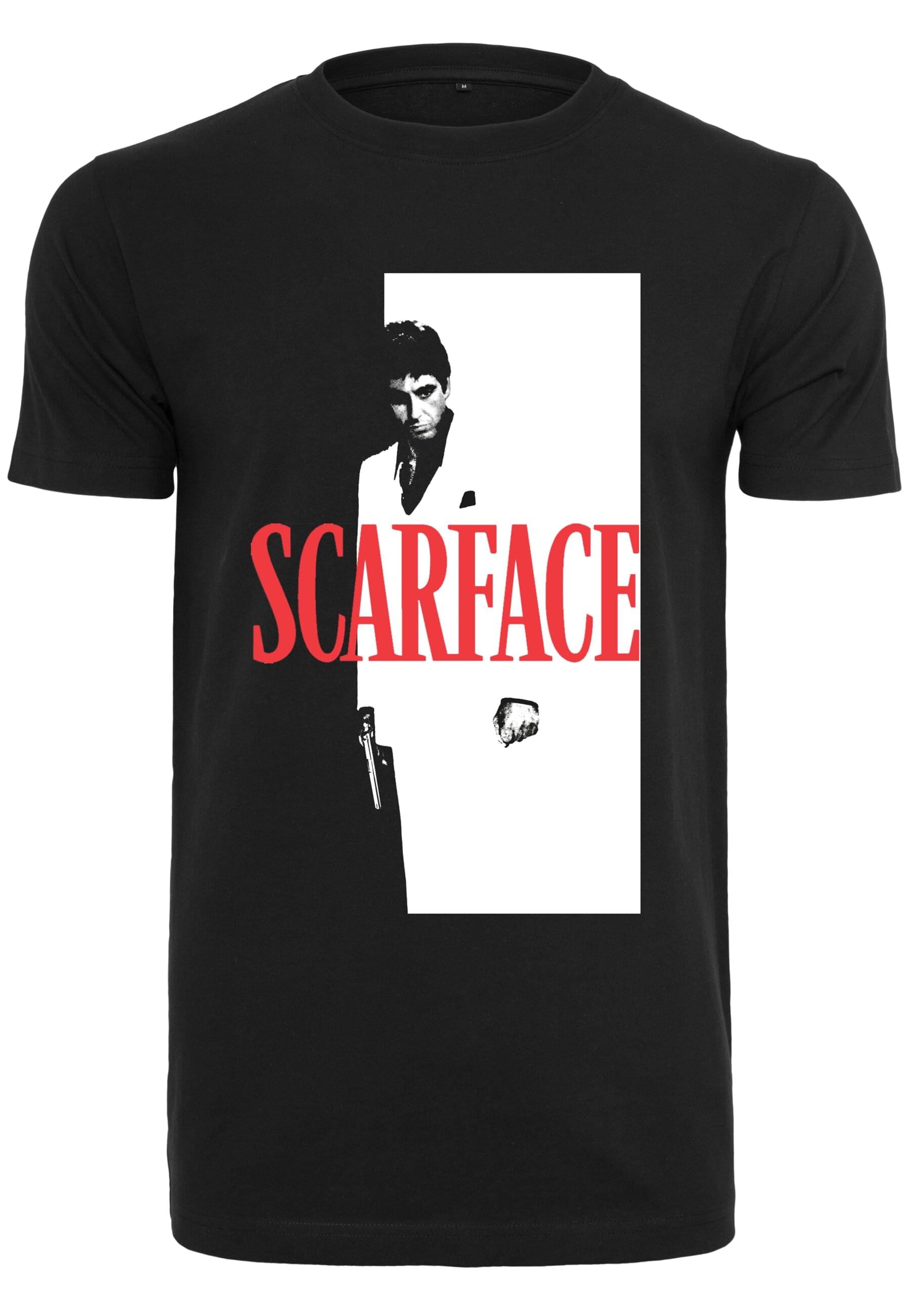 Merchcode T-Shirt "Merchcode Herren Scarface Logo Tee" 1 Stk. tlg. günstig online kaufen