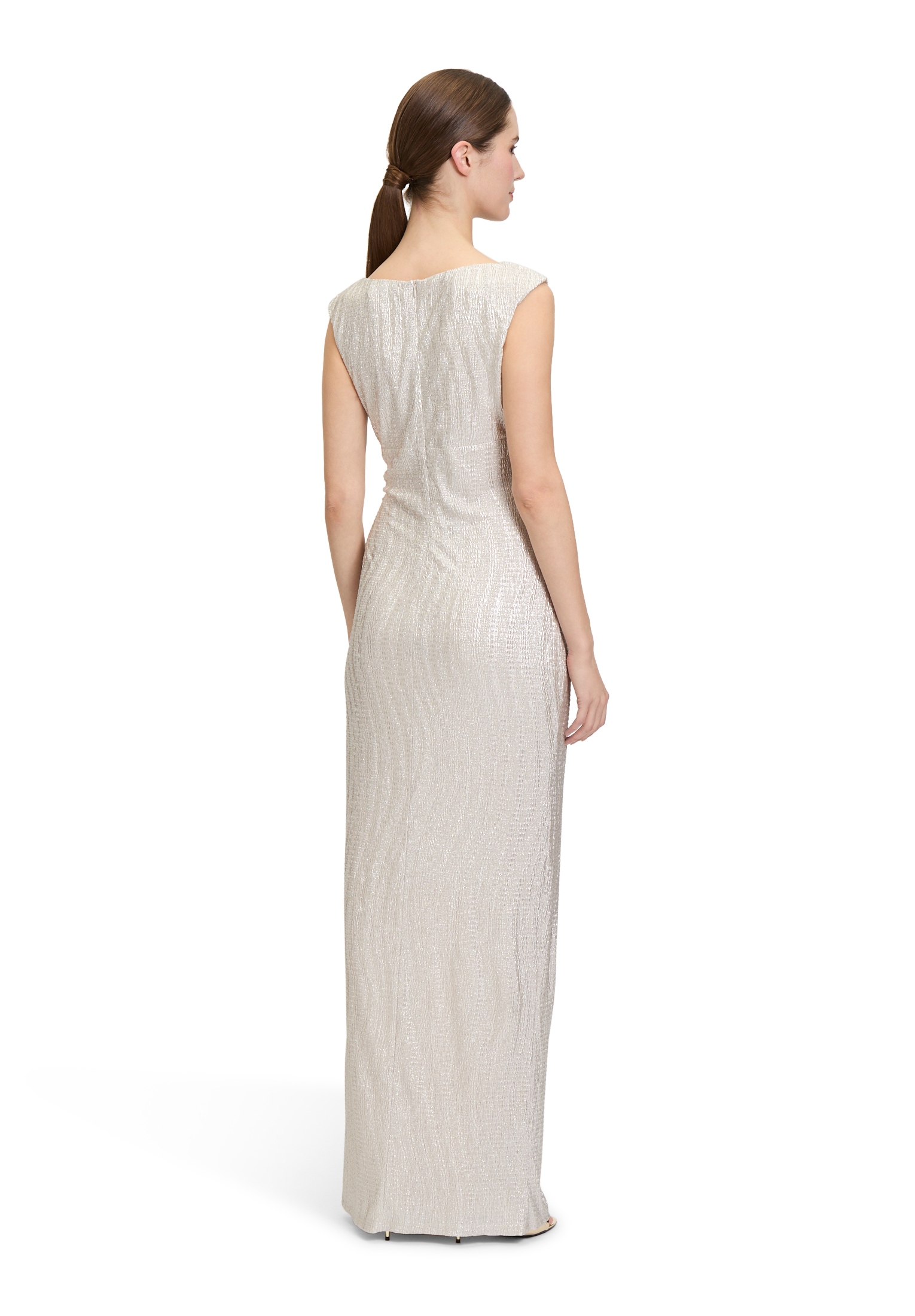 Vera Mont Abendkleid »Vera Mont Abendkleid im Glitzer-Look«, Raffung