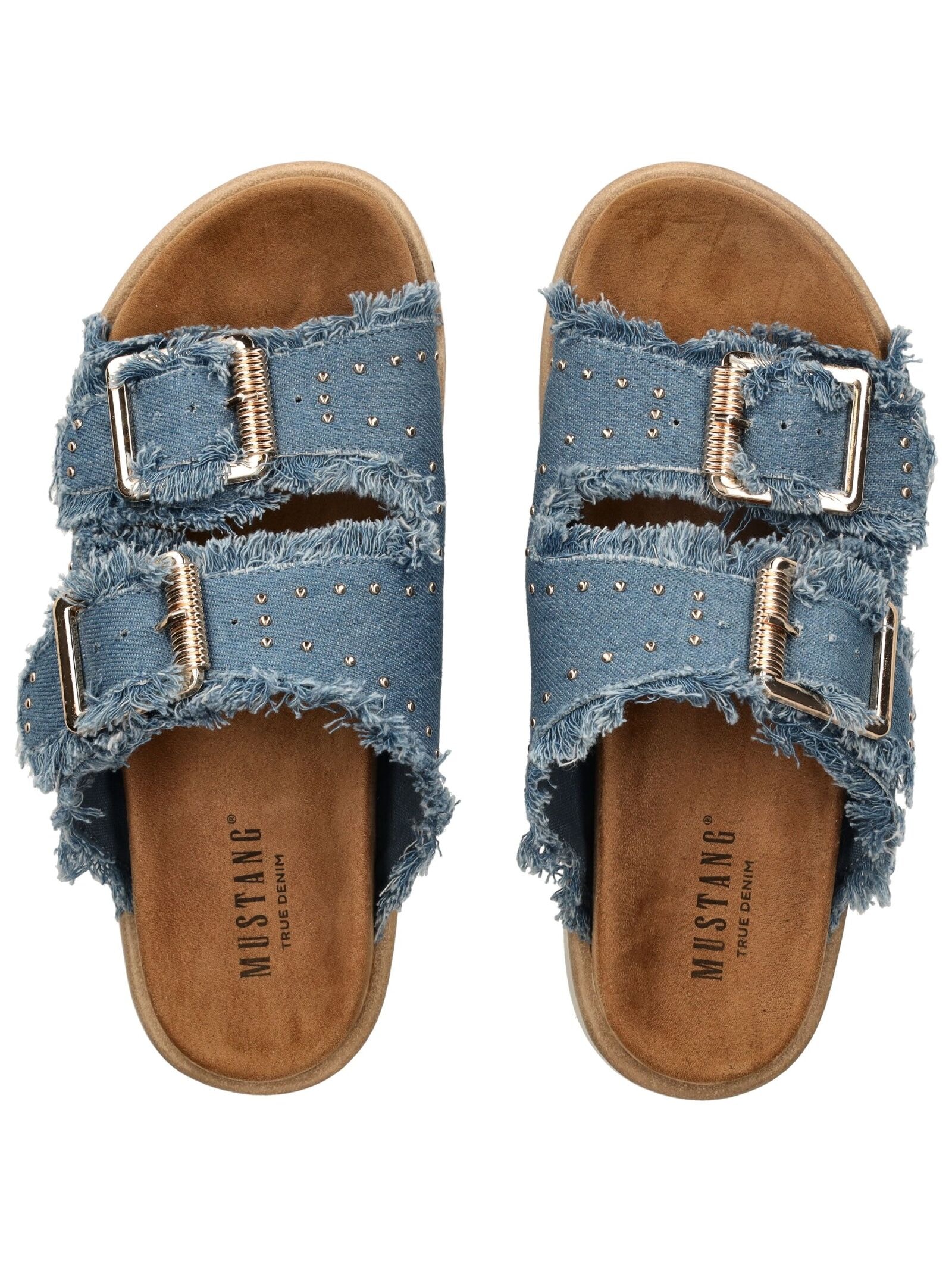 Mustang Shoes Pantolette »Mustang Shoes Pantoletten Lederimitat/Textil«