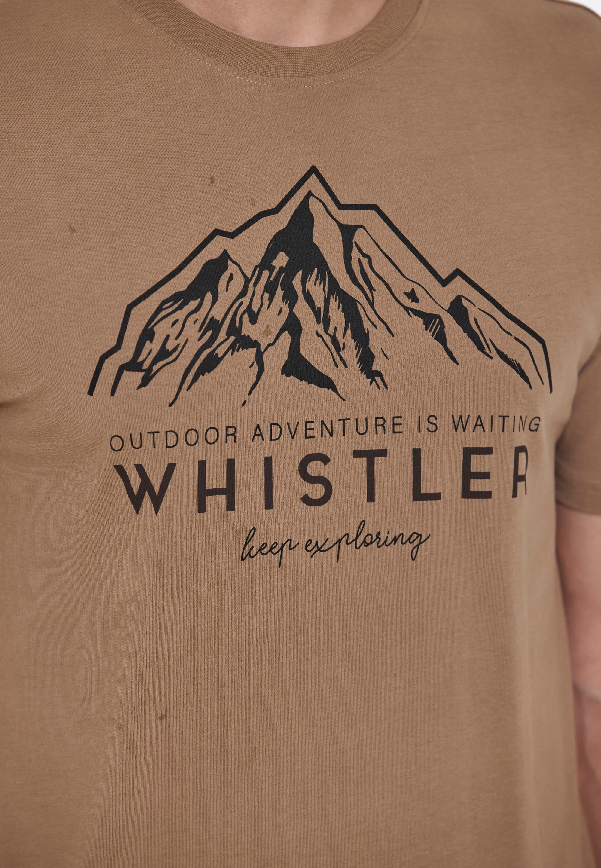 WHISTLER Funktionsshirt »Walther«, mit stilvollem Frontprint