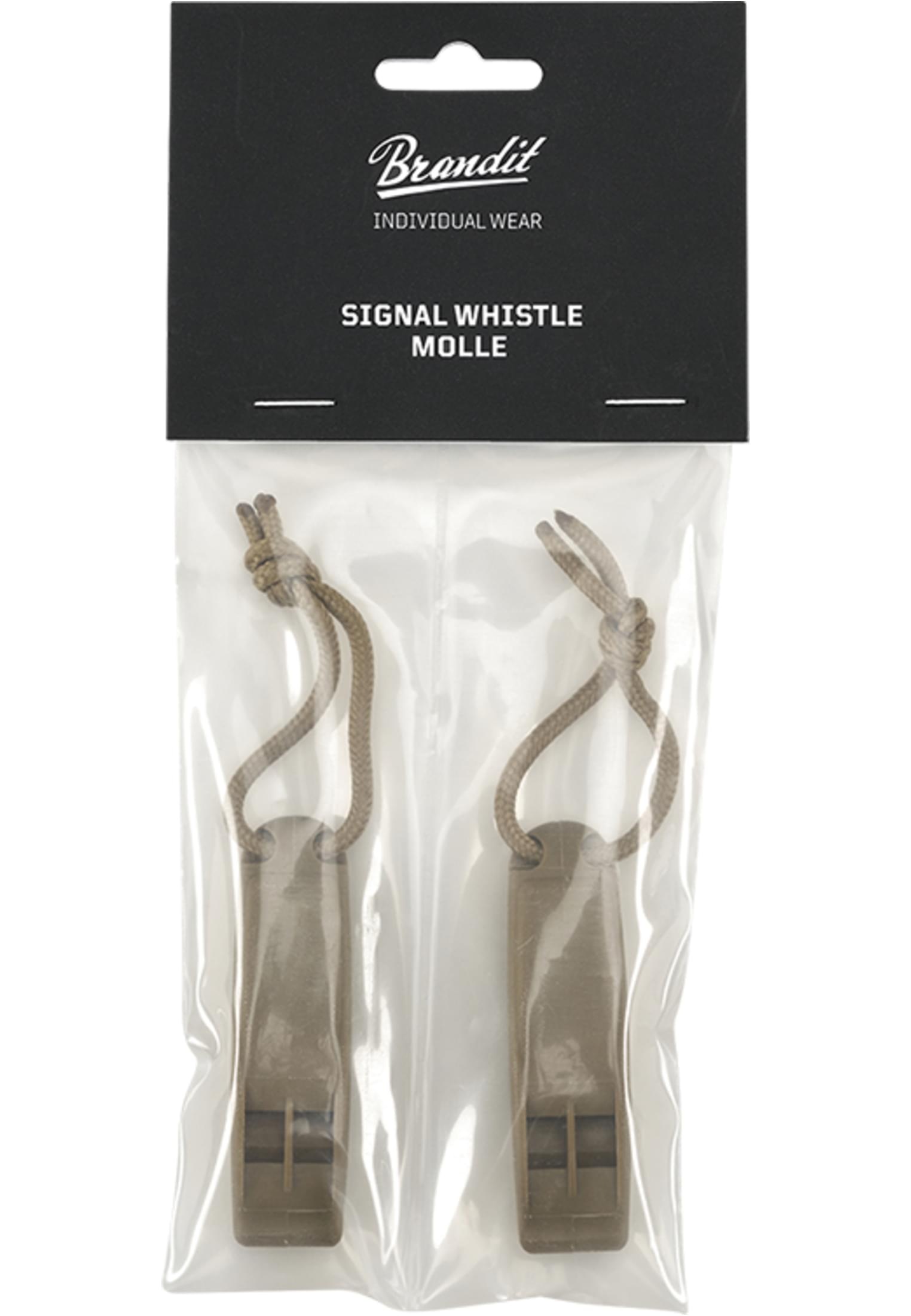 Brandit Mini Bag »Brandit Accessoires Signal Whistle Molle 2 Pack«, (1 tlg.)