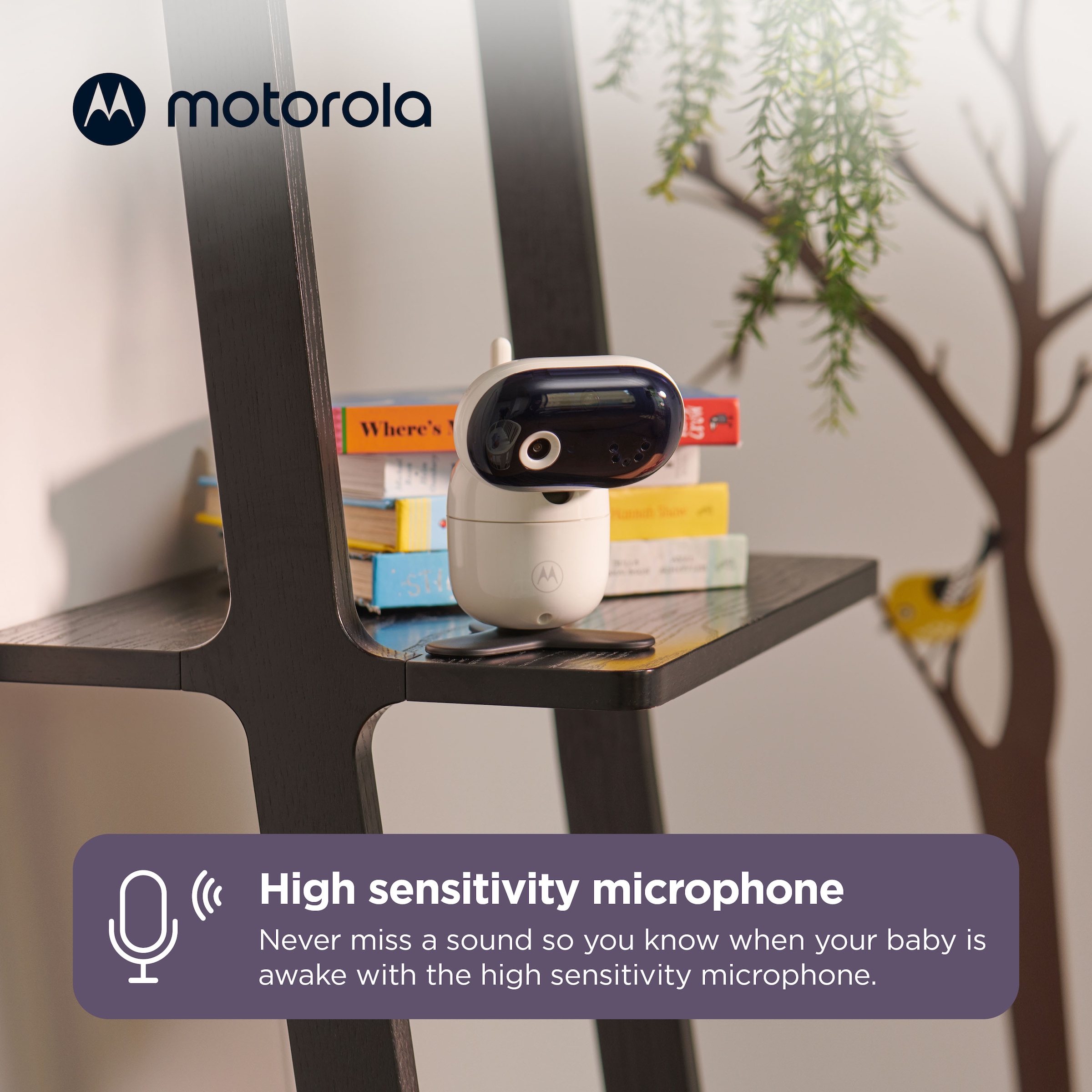 Motorola Babyphone »Video Nursery PIP 1010 Connect WiFi«, Kamera