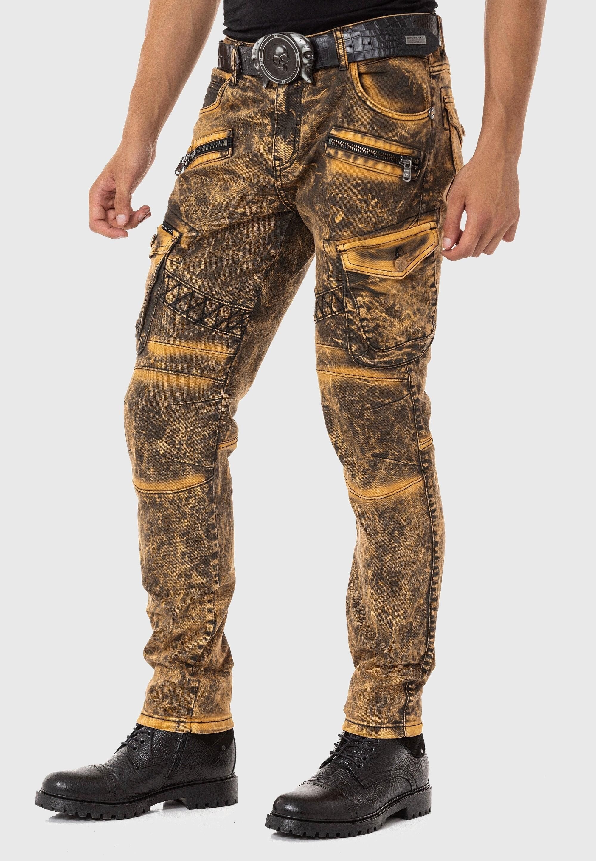 Cipo & Baxx Straight-Jeans »Jeans« im Straight Fit