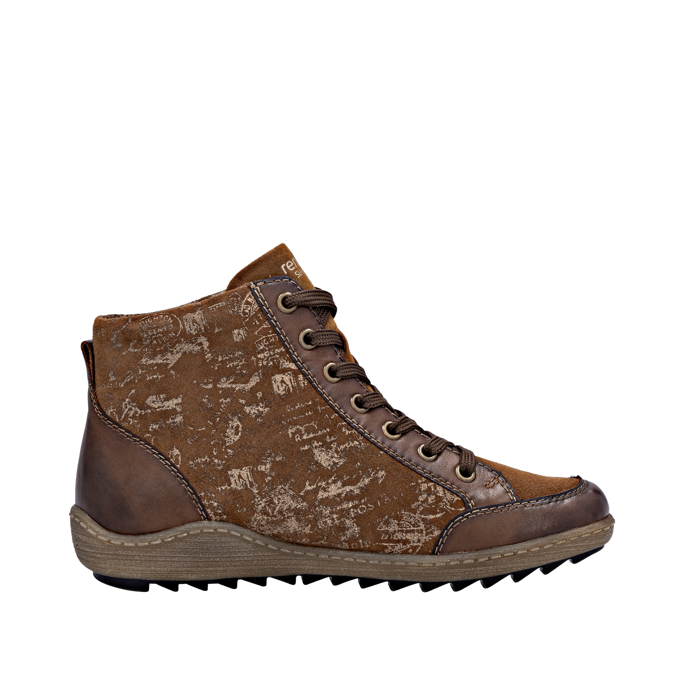 Remonte Schnürboots, Winterboots, Stiefelette, Casual Boots, wasserabweisende TEX-Membran