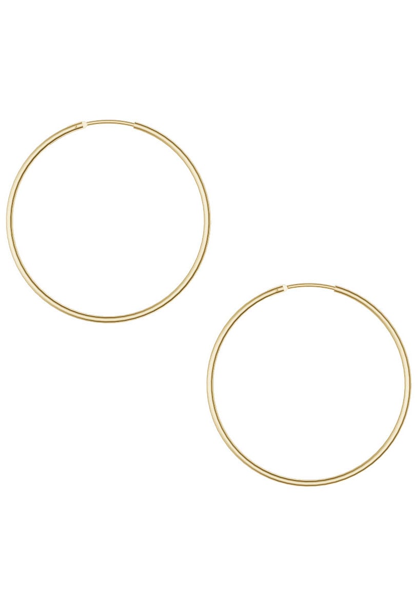 Firetti Paar Creolen »Schmuck Geschenk Silber 925 1,5 mm breit«, Made in Germany