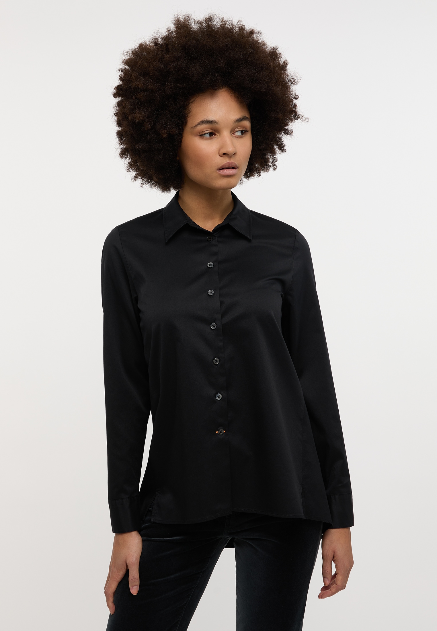 Eterna Hemdbluse "LOOSE FIT", EASY IRON (bügelleicht) günstig online kaufen