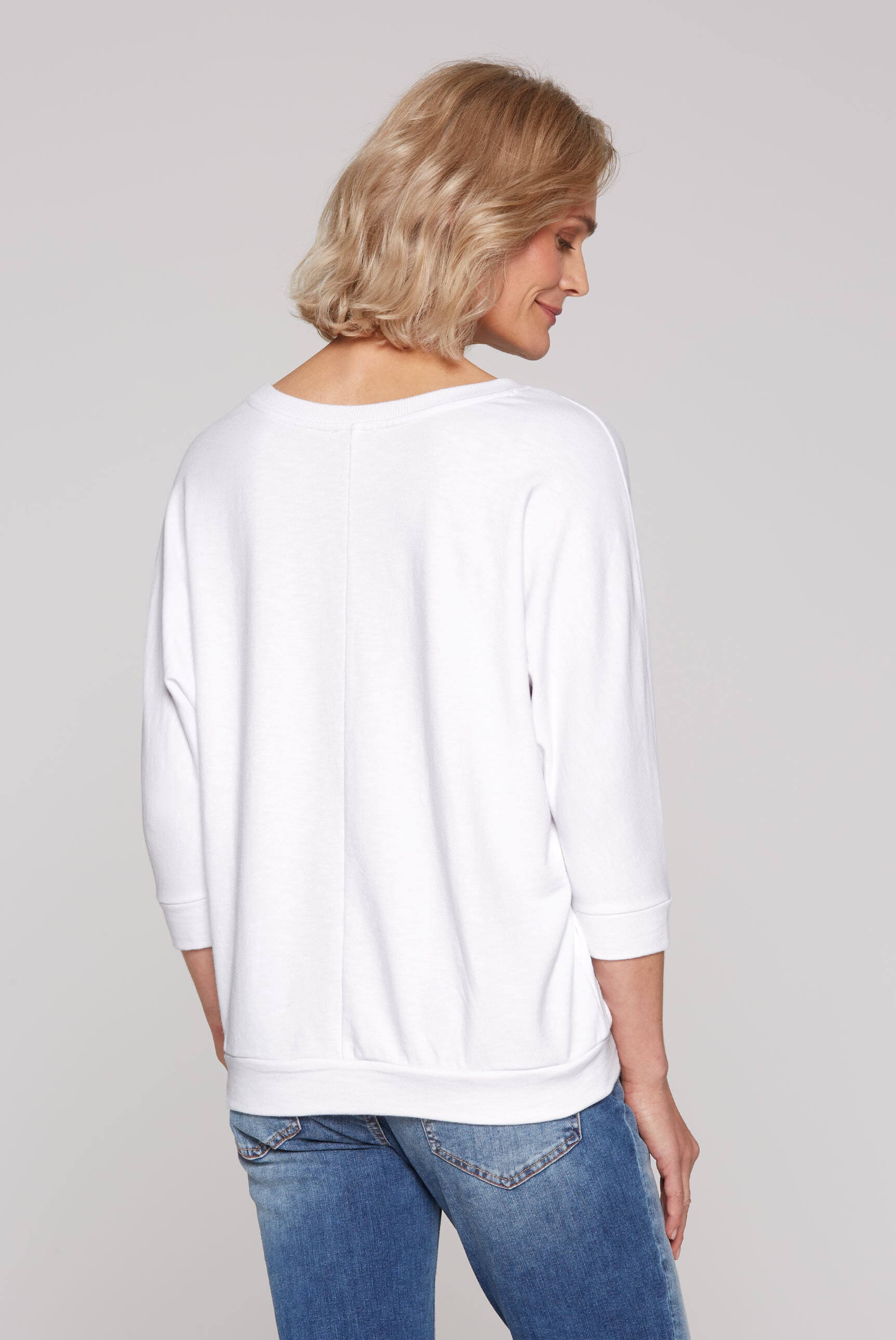 SOCCX Sweater, mit Fledermausärmeln
