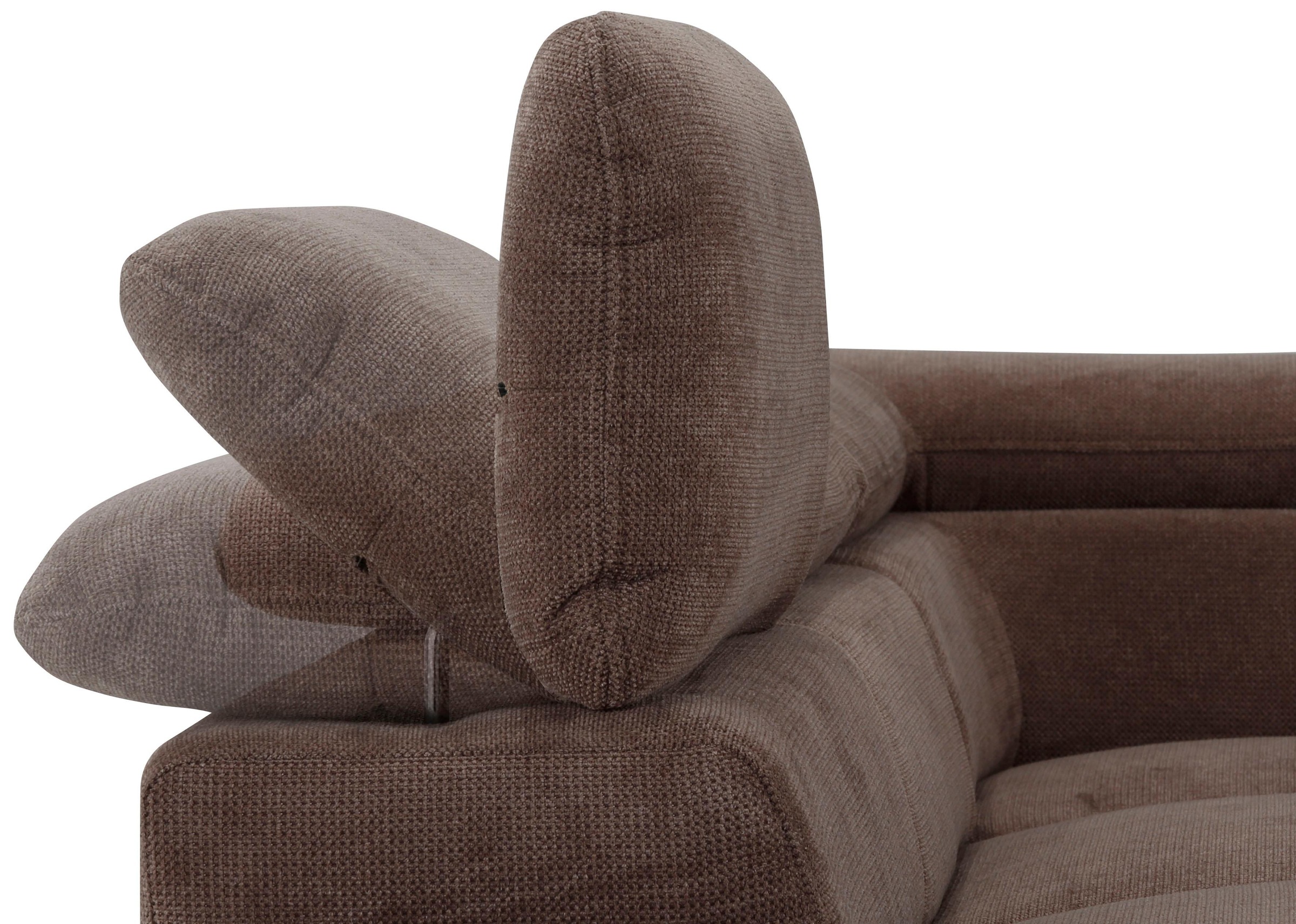 Home affaire Ecksofa »Alberto L-Form«, mit Kopfteilverstellung, wahlweise mit Bettfunktion