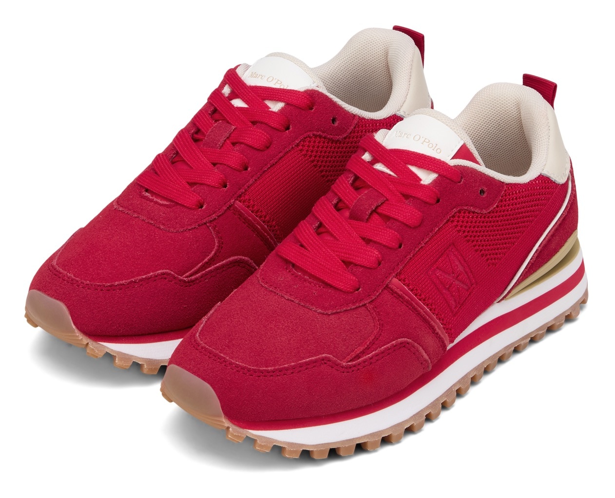 Marc O'Polo Sneaker »Bjorna«  Schnürschuh, Halbschuh, Freizeitsneaker mit Memory Foam Innensohle