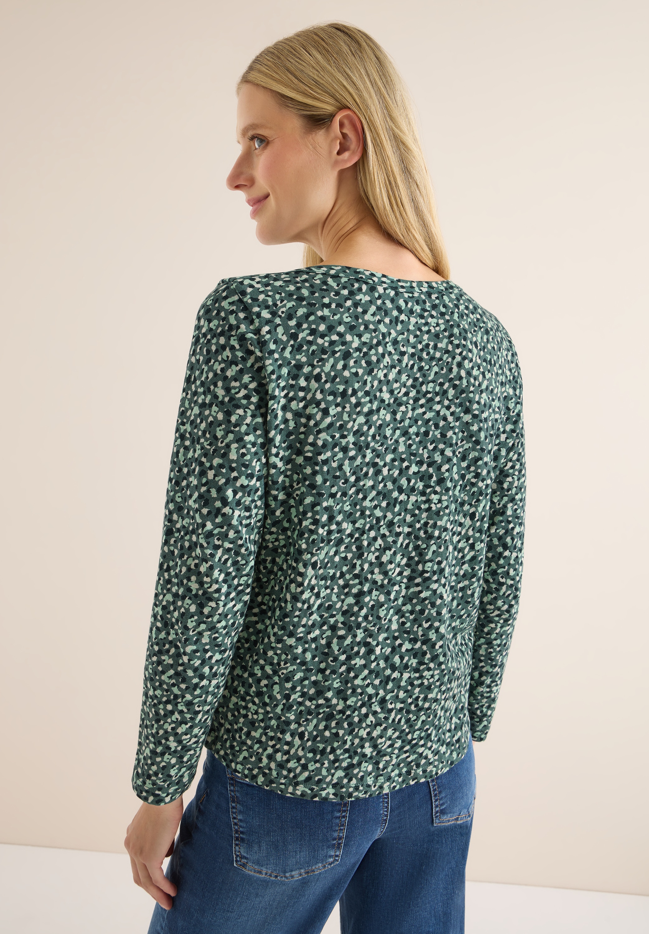 Cecil Langarmshirt, aus reiner Baumwolle