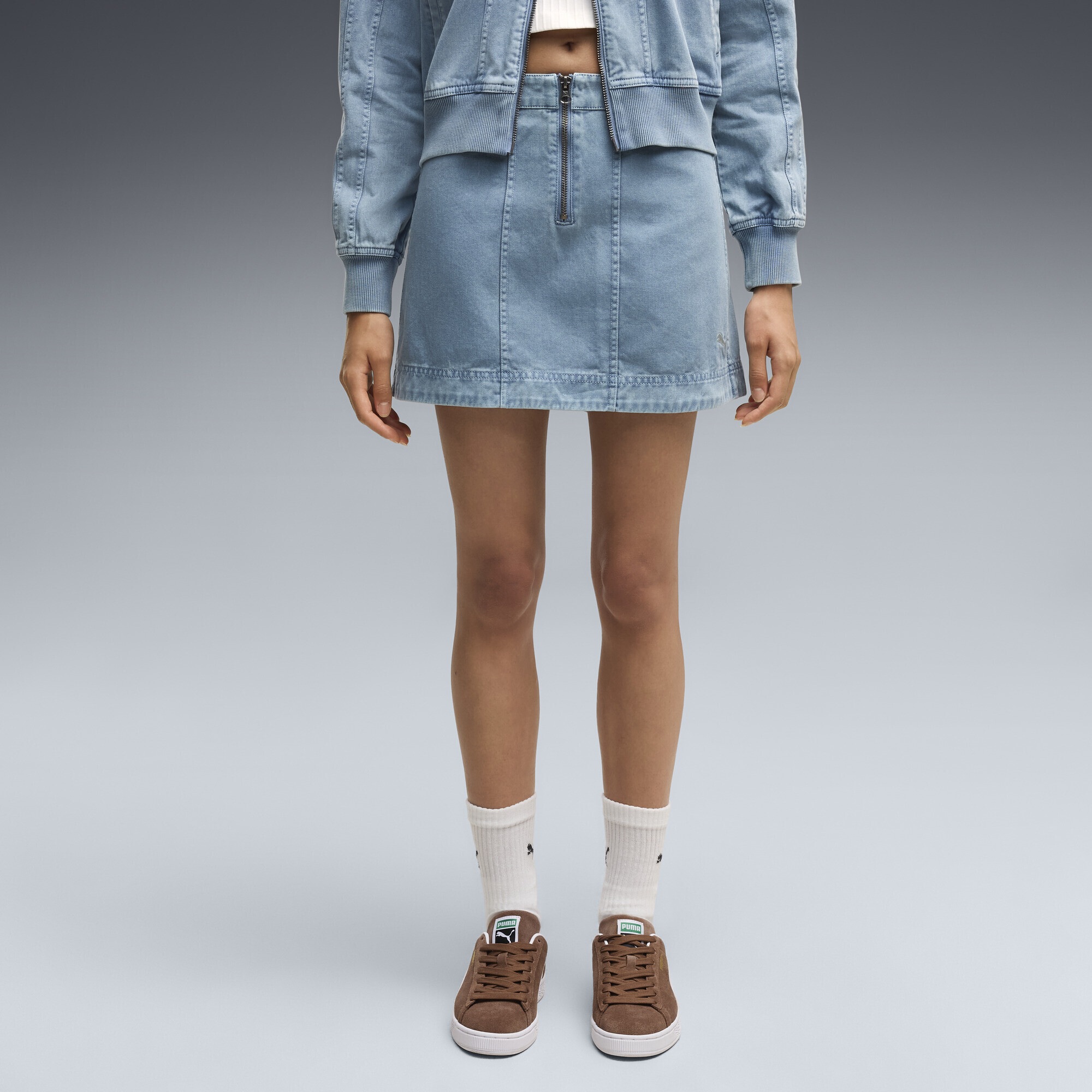 PUMA Jerseyrock »FUTURE.PUMA.ARCHIVE Washed Twill Rock Damen«