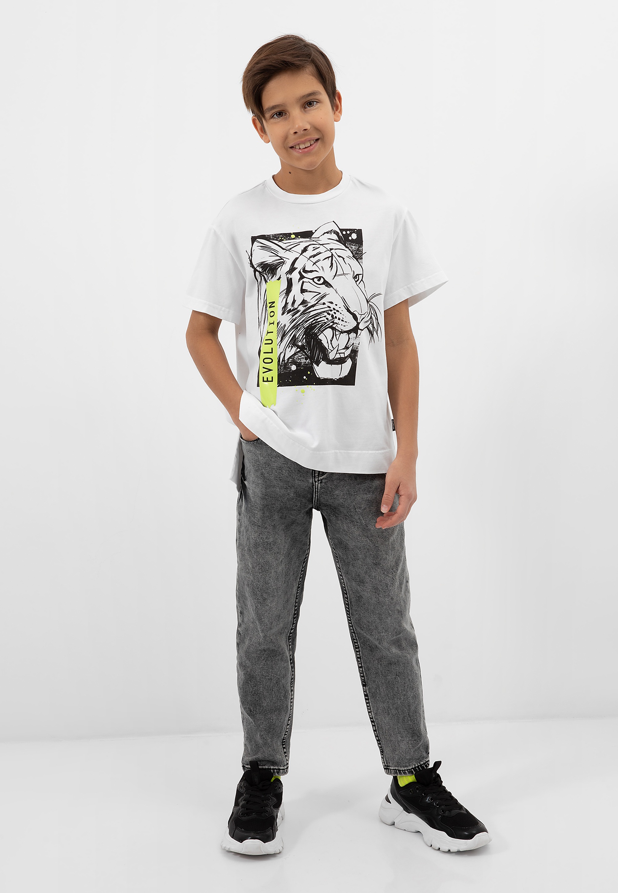 BAUR verlängerter T-Shirt, | kaufen mit ▷ Gulliver Rückseite