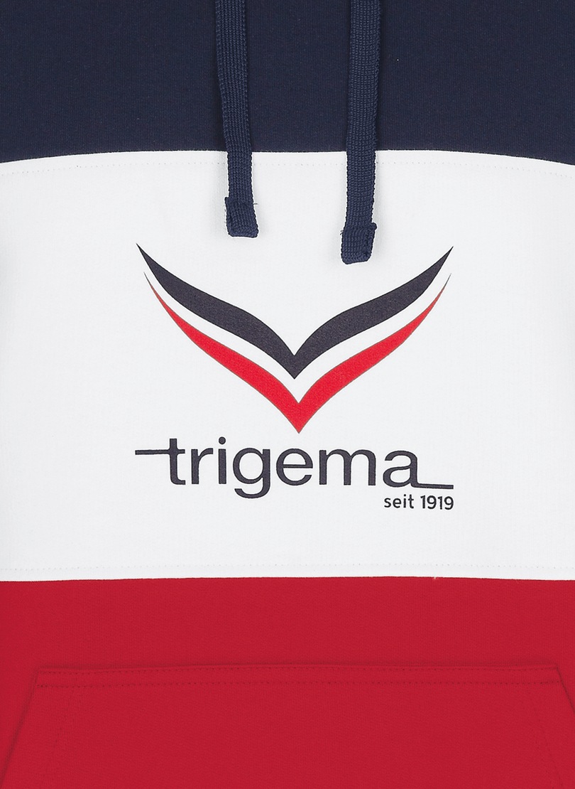 Trigema Sweatshirt »TRIGEMA Jogginganzug mit modischem Kapuzenshirt« ▷ für  | BAUR