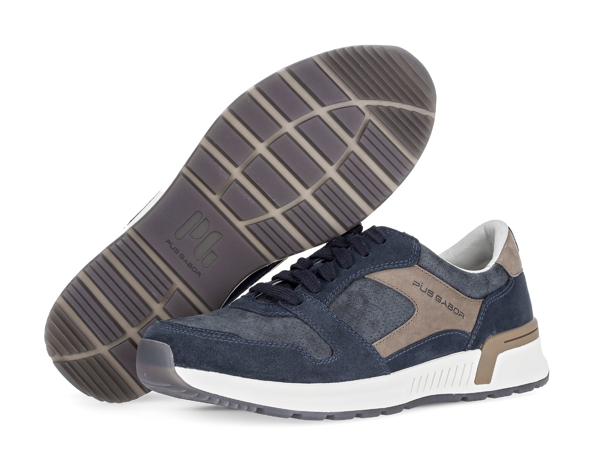 Thumbnail - Pius Gabor Sneaker, Freizeitschuh, Komfortschuh, Schnürschuh mit Logoprägung, G-Weite