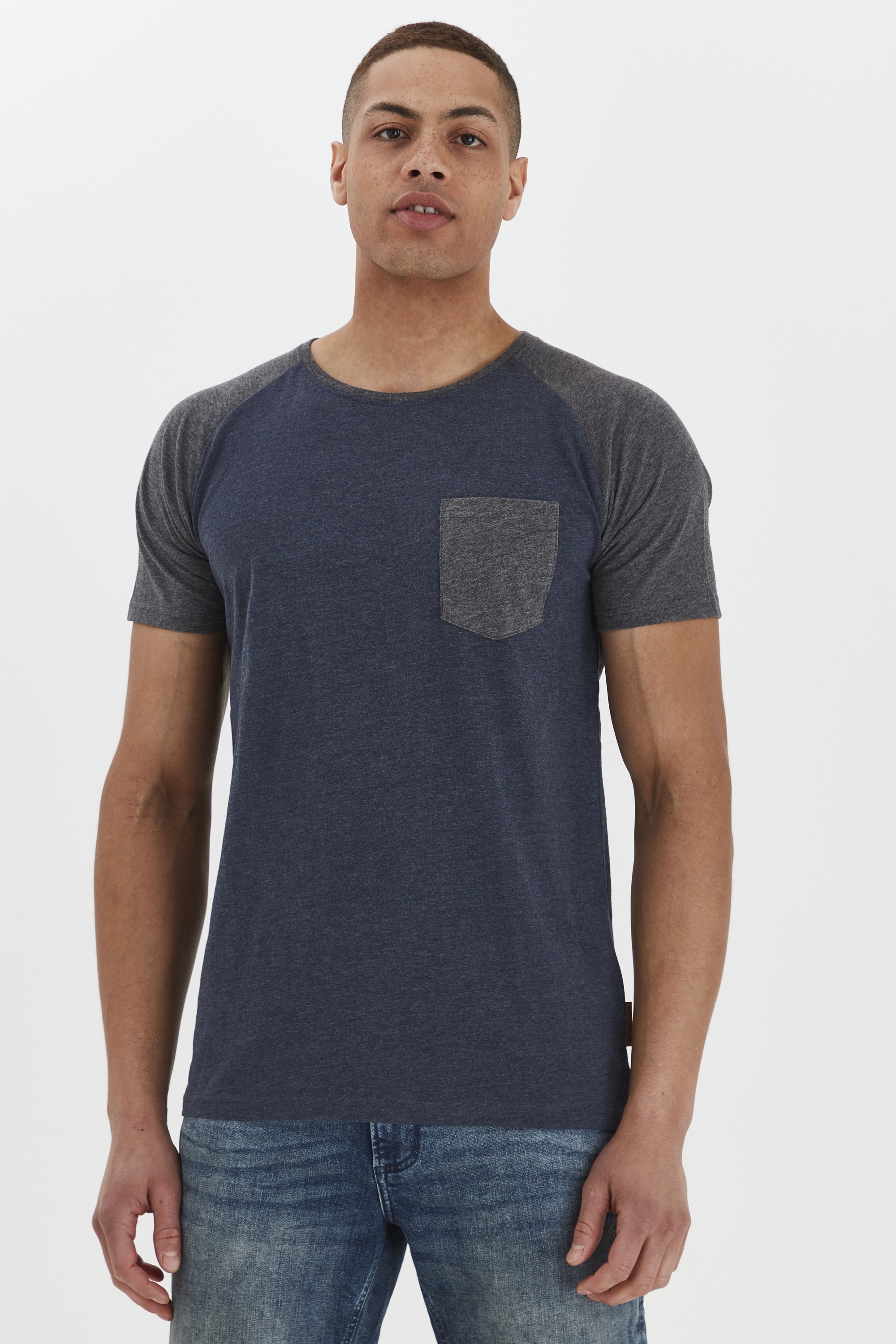 Indicode Rundhalsshirt "Rundhalsshirt IDGresham" günstig online kaufen