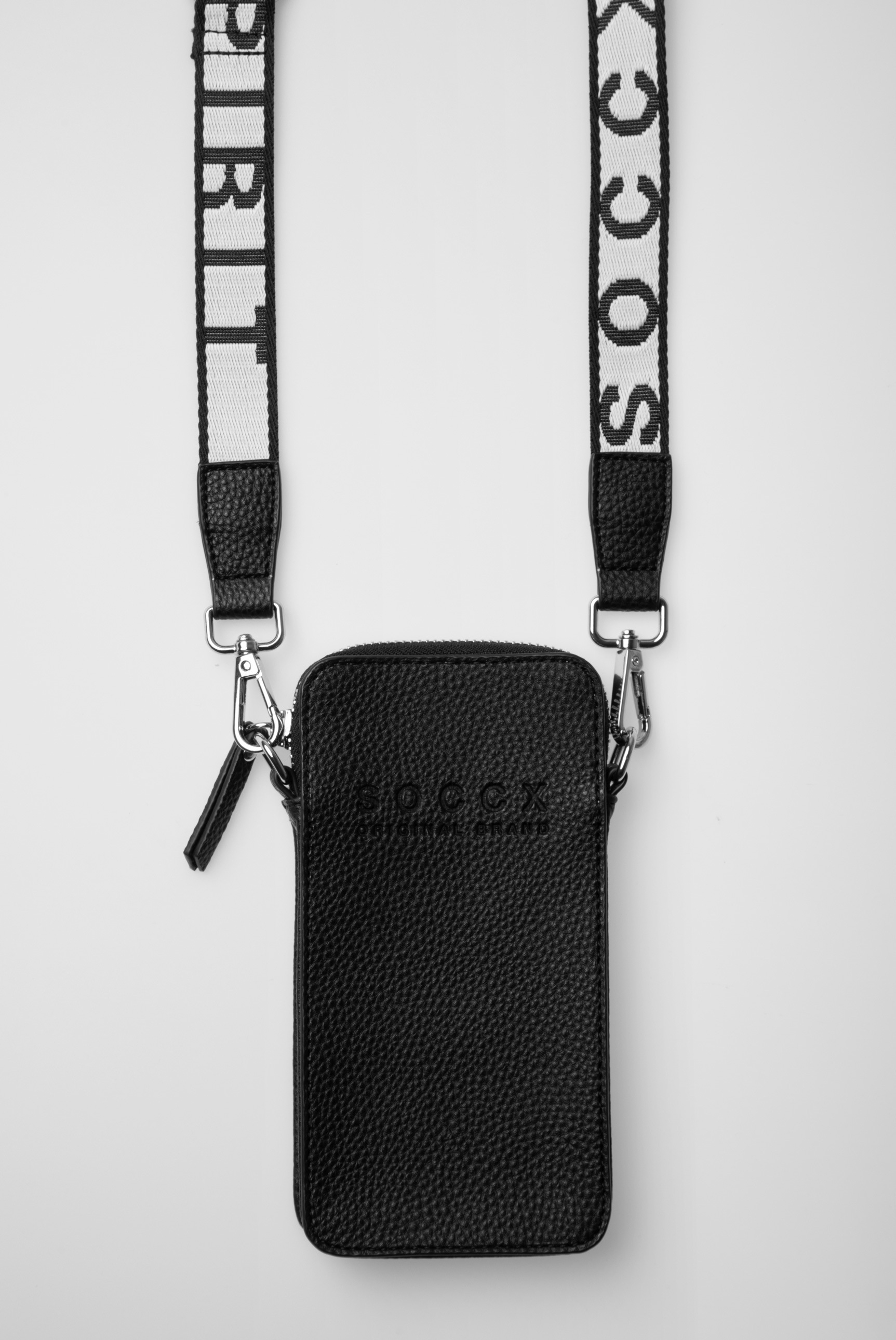 SOCCX Handytasche mit abnehmbarem Schulterriemen