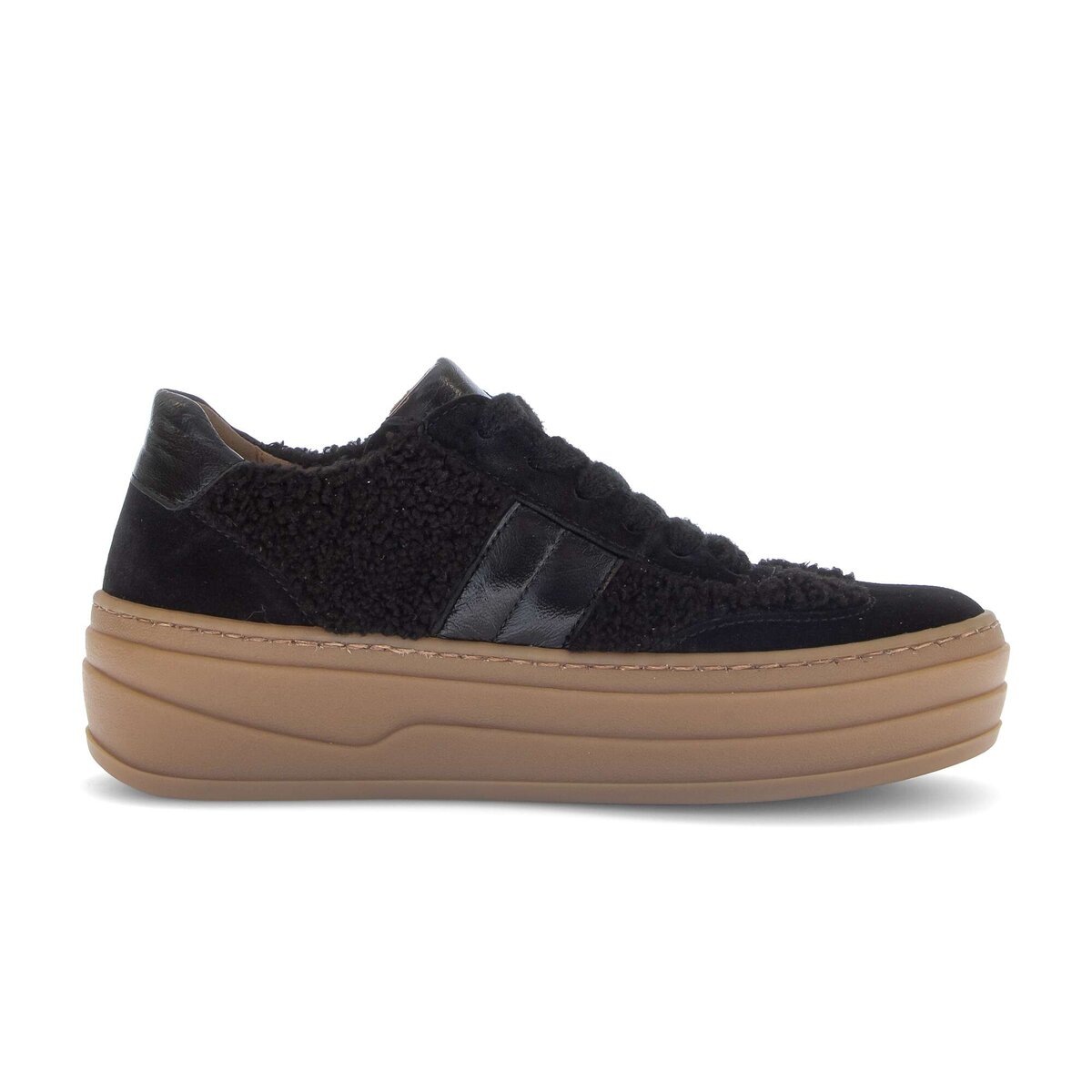 Gabor Sneaker »Sneaker low Materialmix Leder/Lederimitat«
