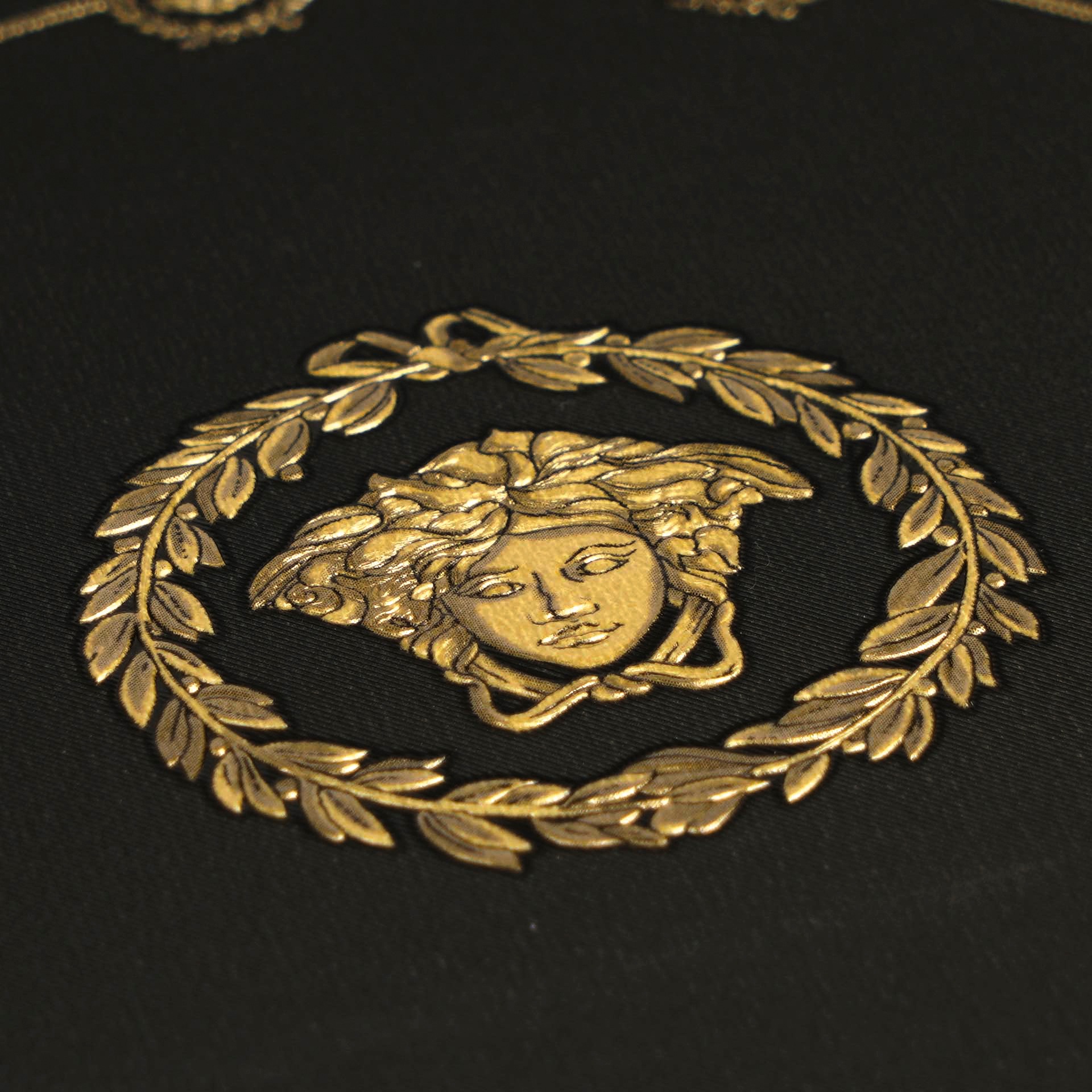 Versace Vliestapete »Versace 6 I Love Baroque –« 3D-Optik | Barock | Motiv geprägt Geometrisches Kreisdesign mit edlem Glanz & fein strukturierter Optik