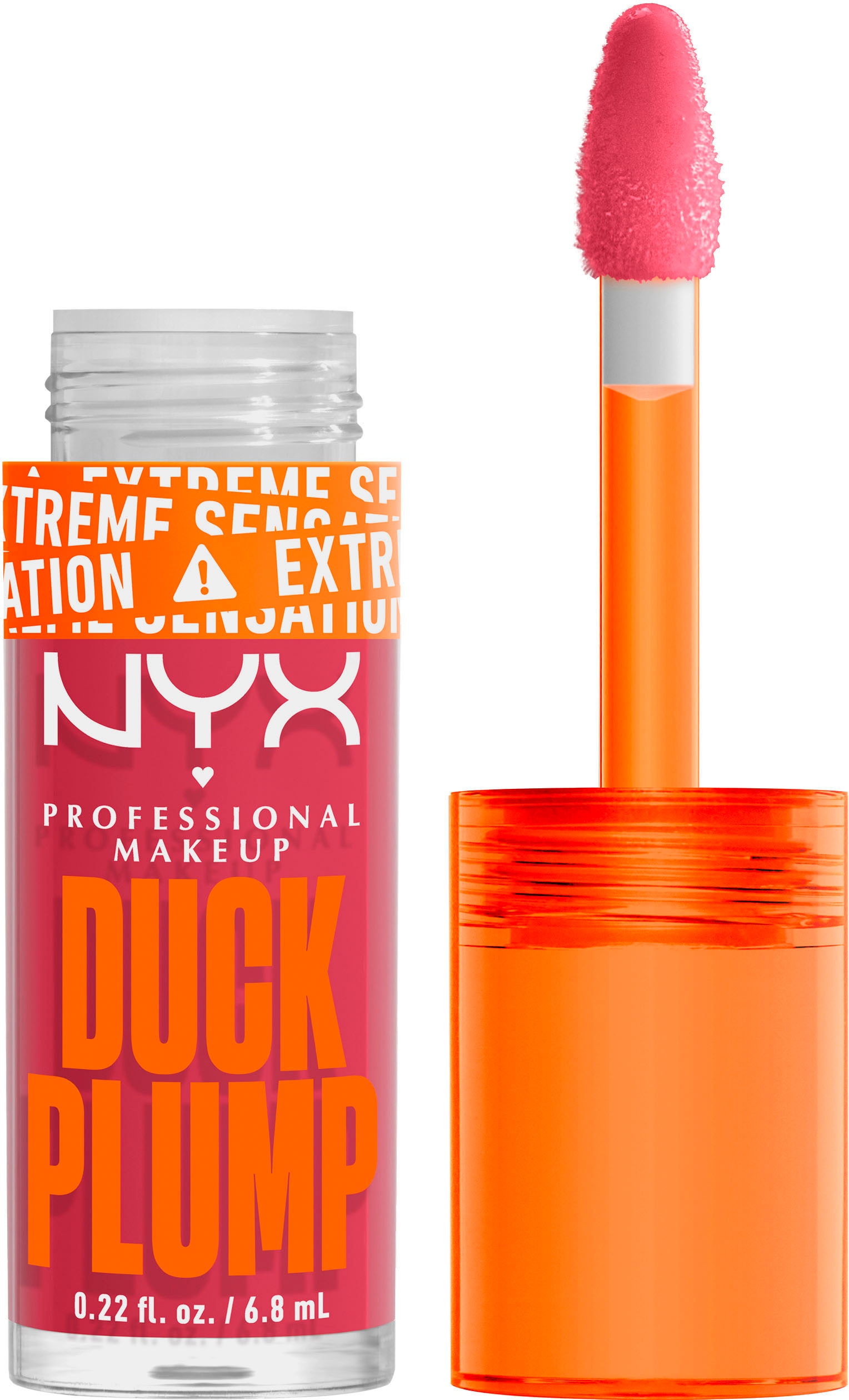 Lipgloss »NYX Professional Makeup Duck Plump Strike a Rose«, mit Collagen