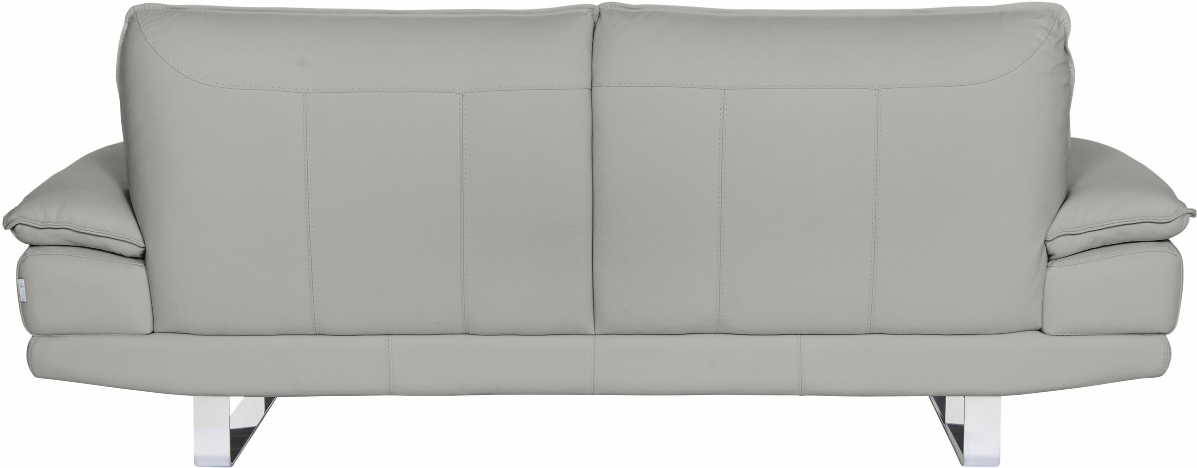 CALIA ITALIA 3-Sitzer »Dave, Sitzkomfort der Extraklasse, tolle Details« Designsofa auf Kufenfuß, in zwei Lederqualitäten