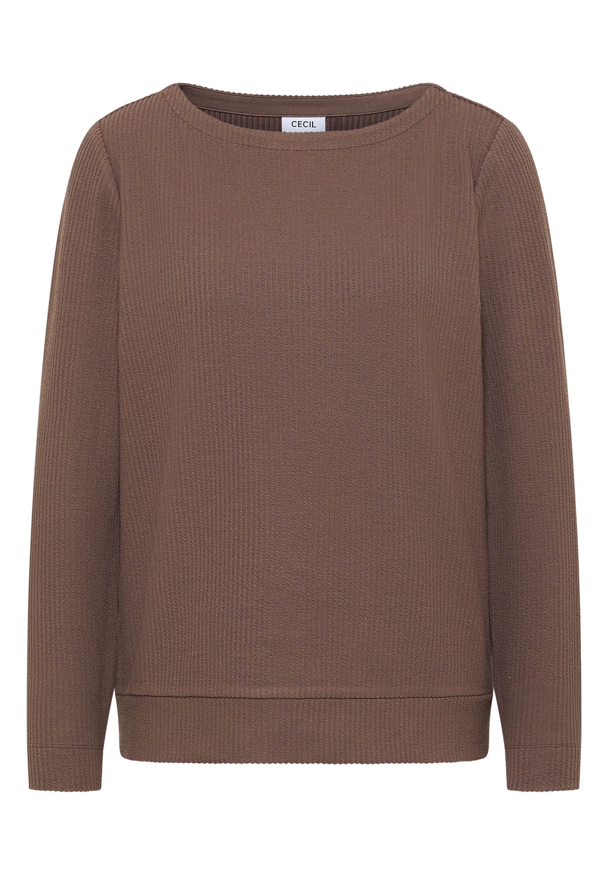 Cecil Damen Langarmshirt Urban Taupe M 3