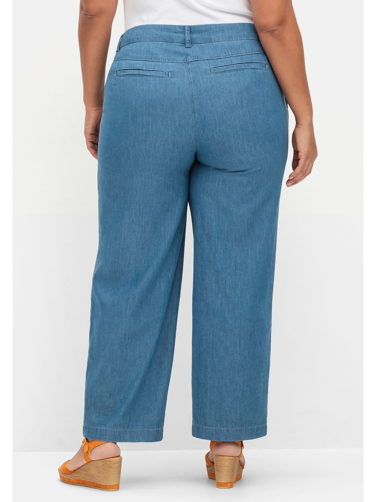Sheego Weite Jeans »Große Größen«, in Denim-Qualität