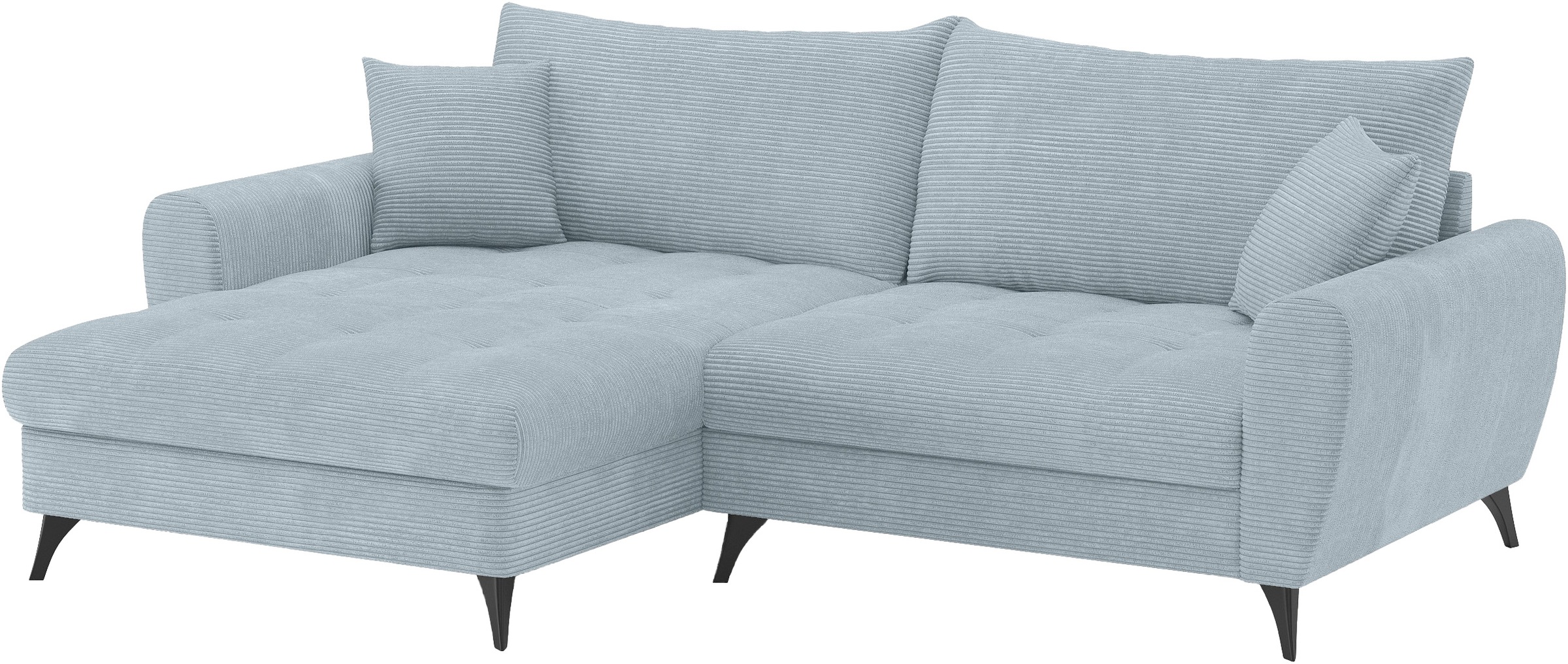Mr. Couch Ecksofa "Blackburn II, L-Form", Mit Kaltschaumpolsterung bis 140 günstig online kaufen