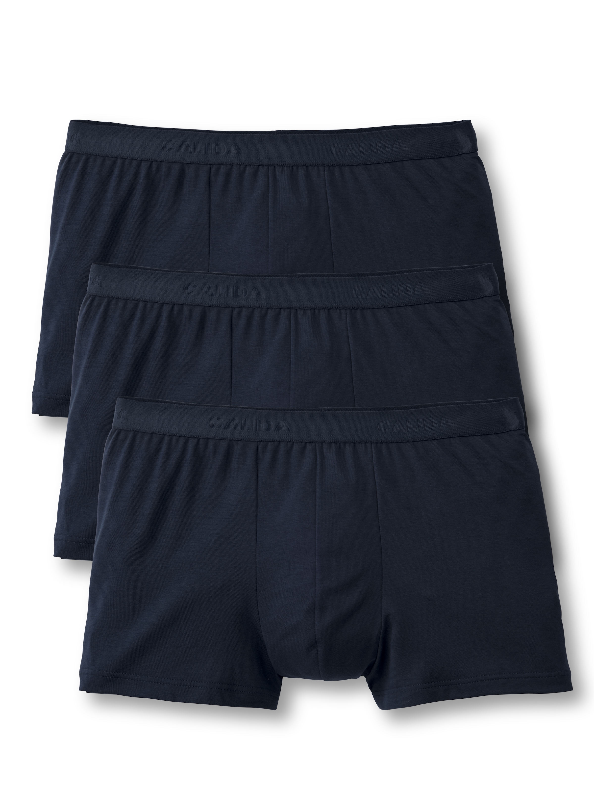 CALIDA Boxershorts "Natural Benefit", (Packung, 3 St.), mit formstabiler Single Jersey-Qualität