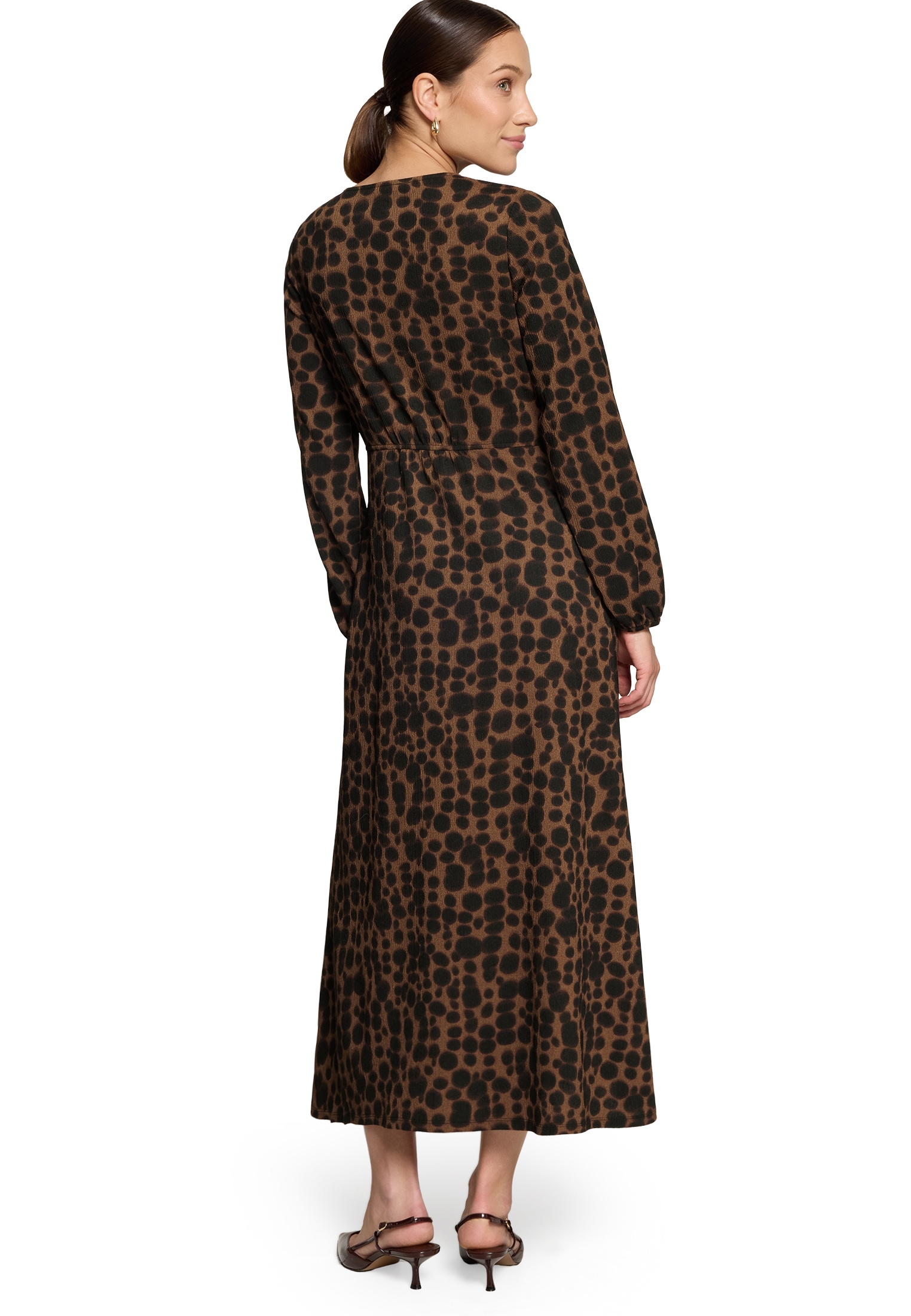 Zero Jerseykleid »Damen mit Print.« Gürtel
