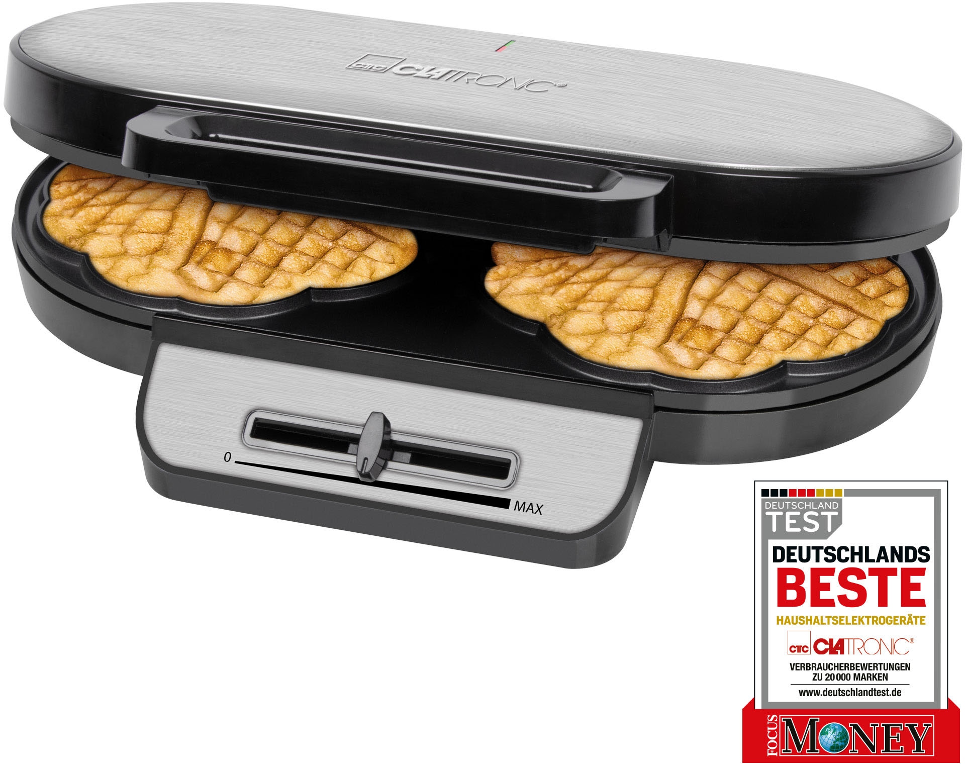 CLATRONIC Waffeleisen »WA 3745«, 1200 W