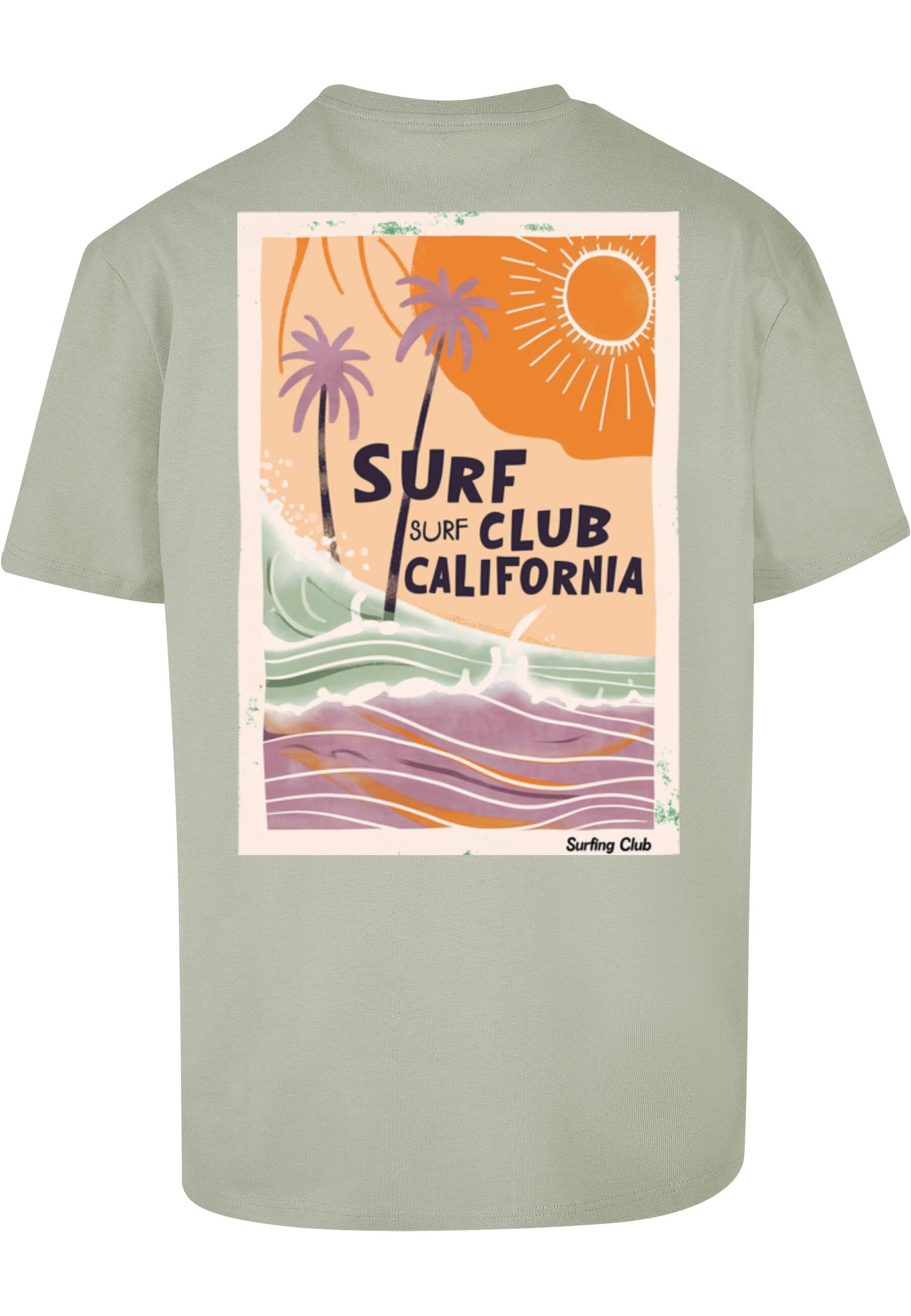 Merchcode T-Shirt "Merchcode Surf Club California Oversized T-shirt" 1 Stk. günstig online kaufen