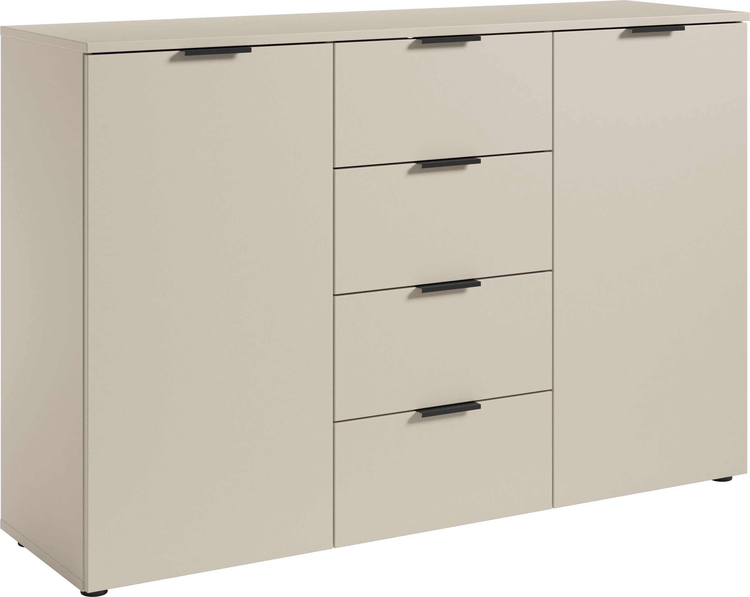 HBZ Sideboard "Linz Kommode, BxHxT 135x90x40cm" 1 Stk. tlg. Breite 135cm,Li günstig online kaufen