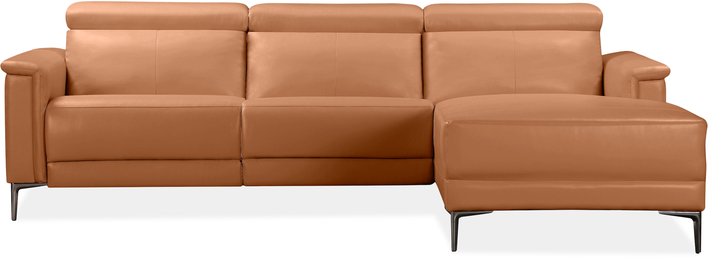 Home affaire Ecksofa "LUND, L-Form, 261cm, man. o. elektr. Relaxfunktion (m günstig online kaufen