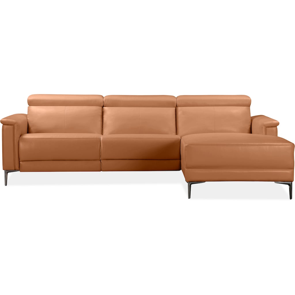 Places of Style Ecksofa »Lund, L-Form, 261cm,«