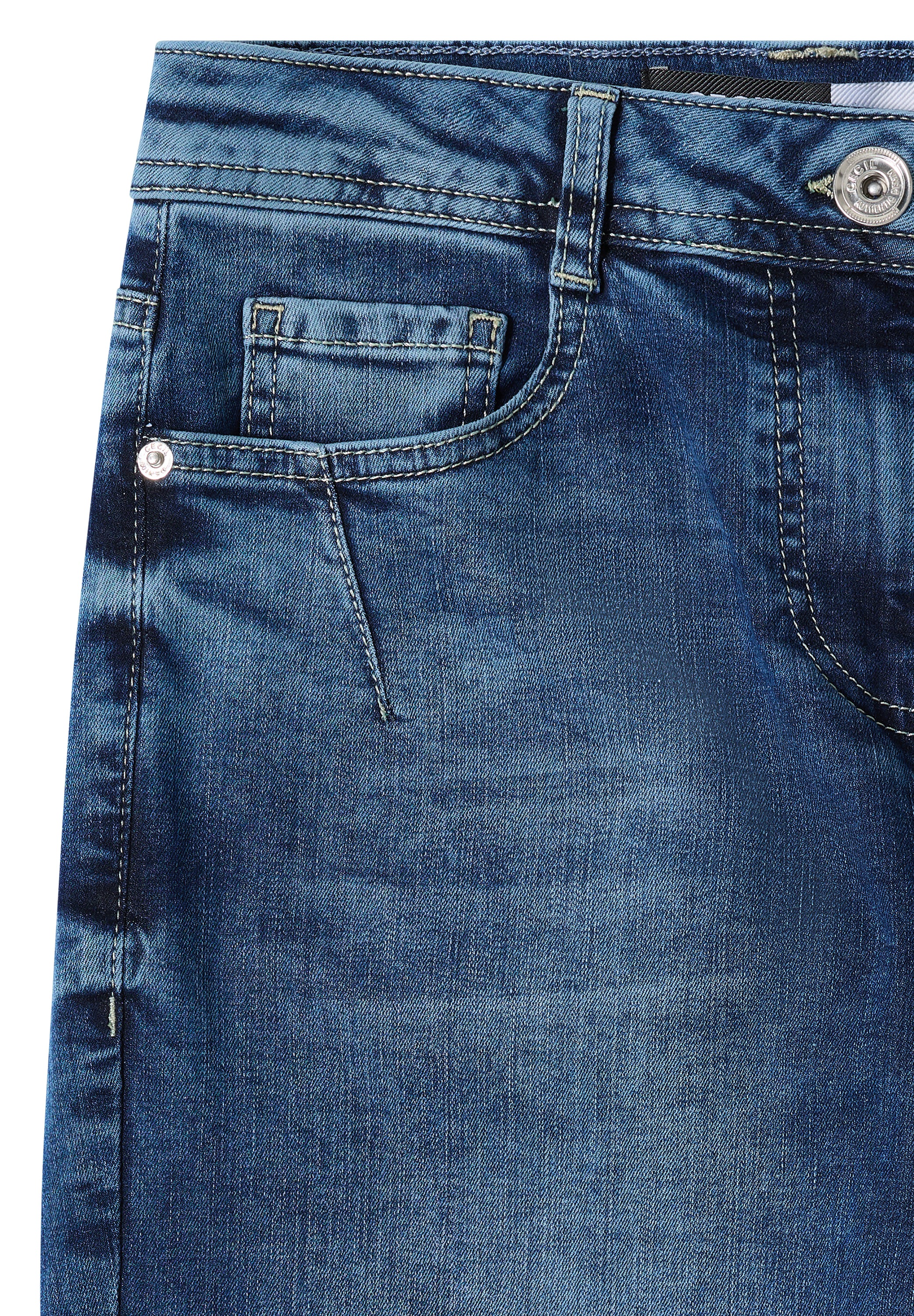 Thumbnail - Cecil Loose-fit-Jeans 5-Pocket-Style