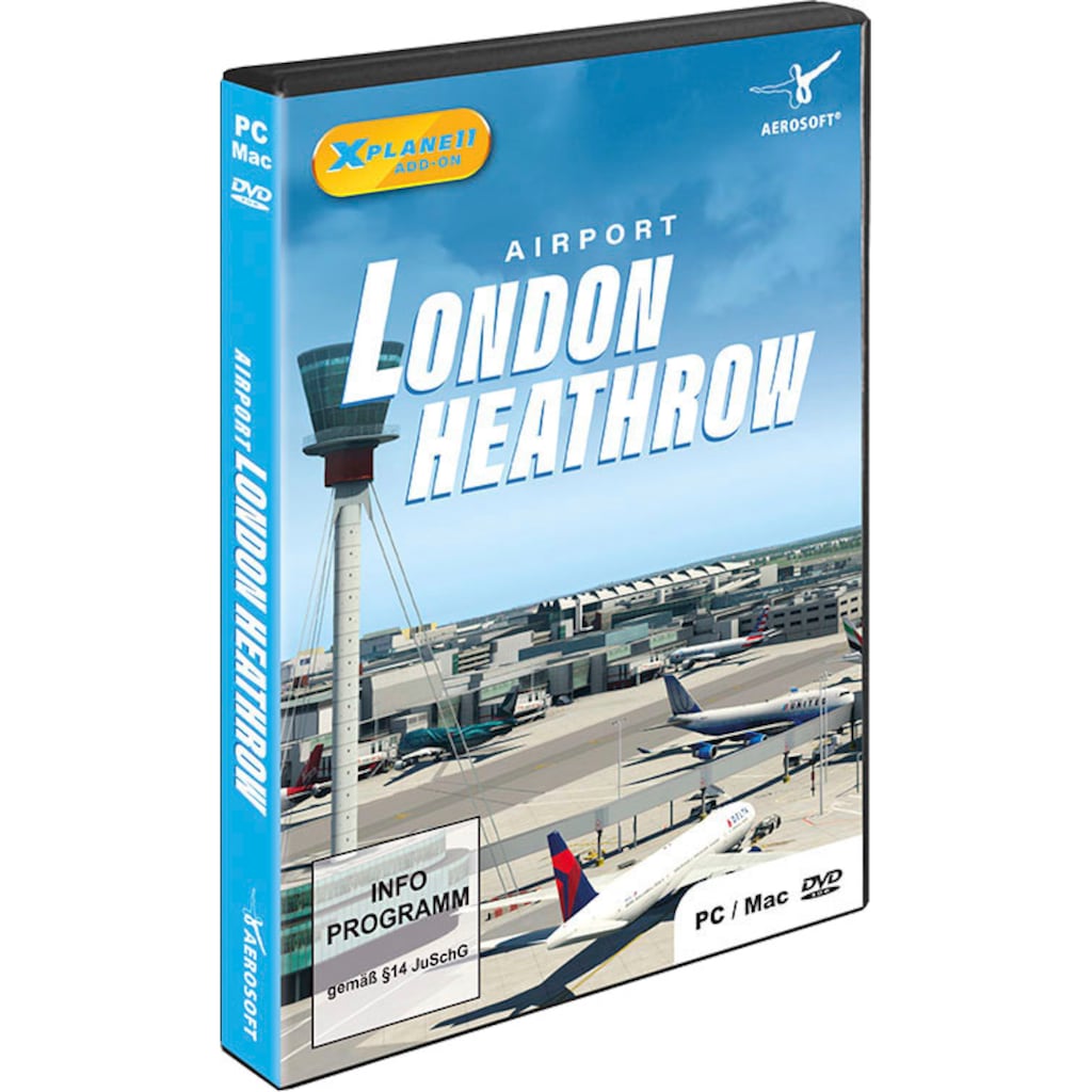 aerosoft Spielesoftware »XPlane 11 AddOn Airport London Heathrow«, PC