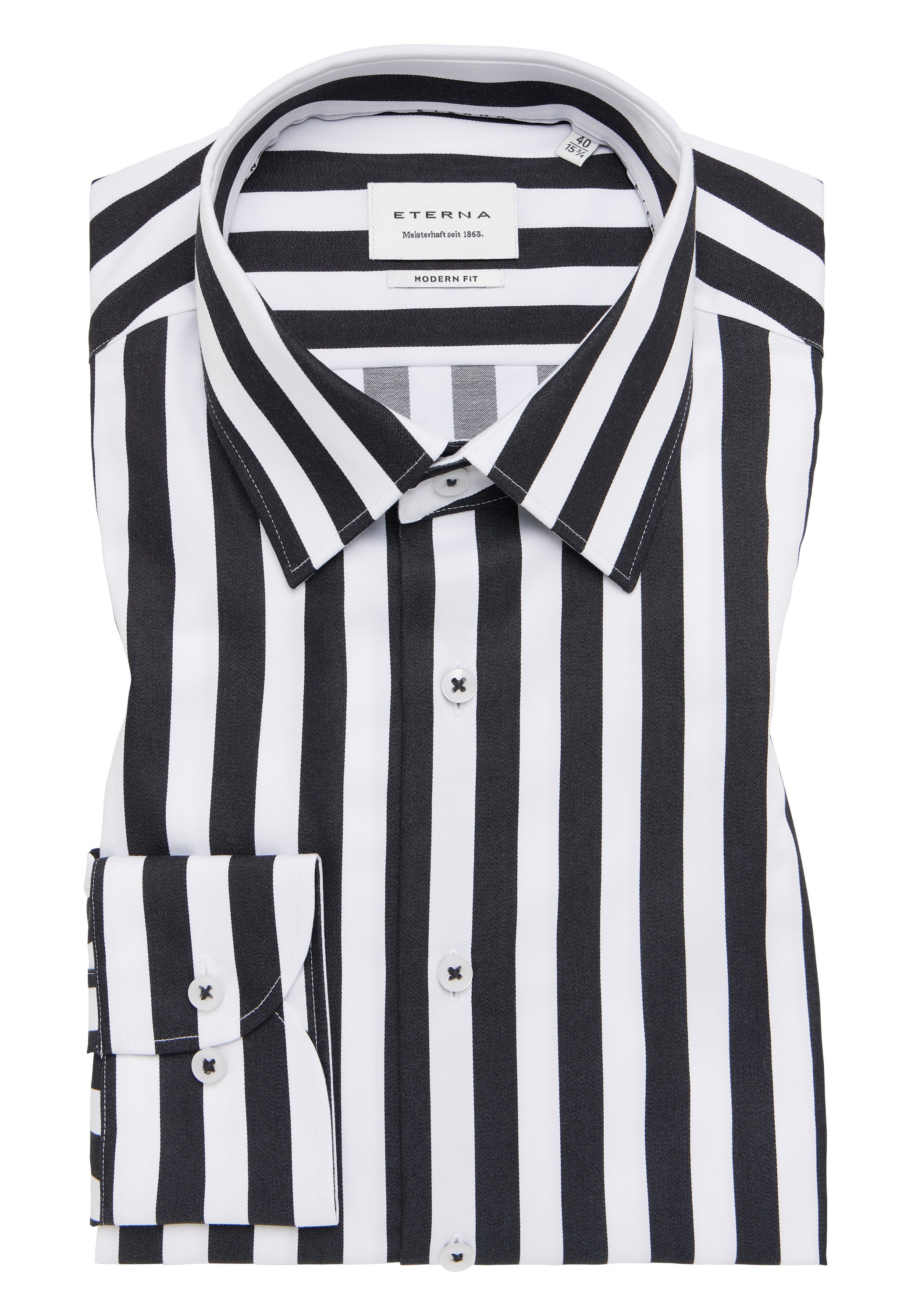 Eterna Langarmhemd »MODERN FIT«, NON IRON (bügelfrei)